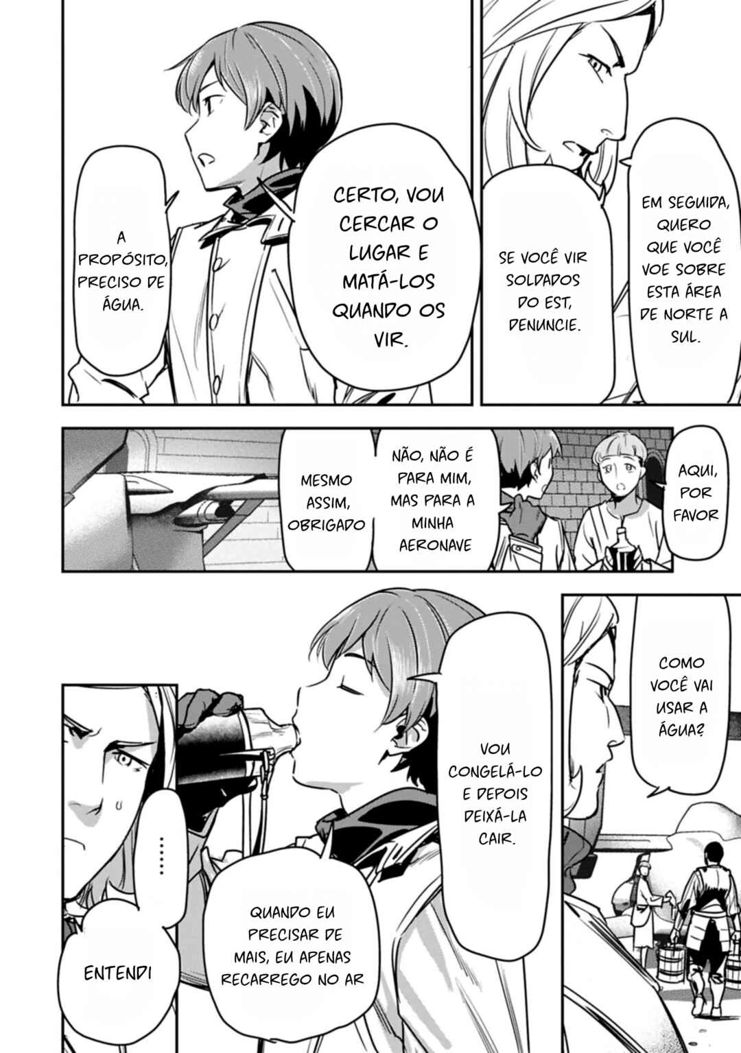 Chounin A wa Akuyaku Reijou o Doushitemo Sukuitai: Dobu to Sora to Koori no Himegimi — Cap. 36, pág. 6