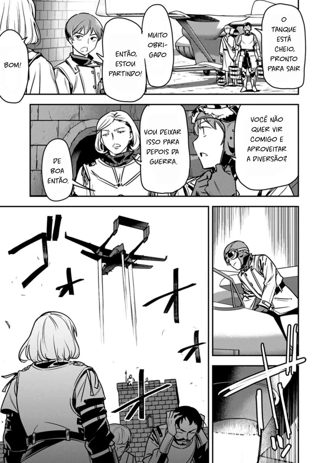 Chounin A wa Akuyaku Reijou o Doushitemo Sukuitai: Dobu to Sora to Koori no Himegimi — Cap. 36, pág. 7