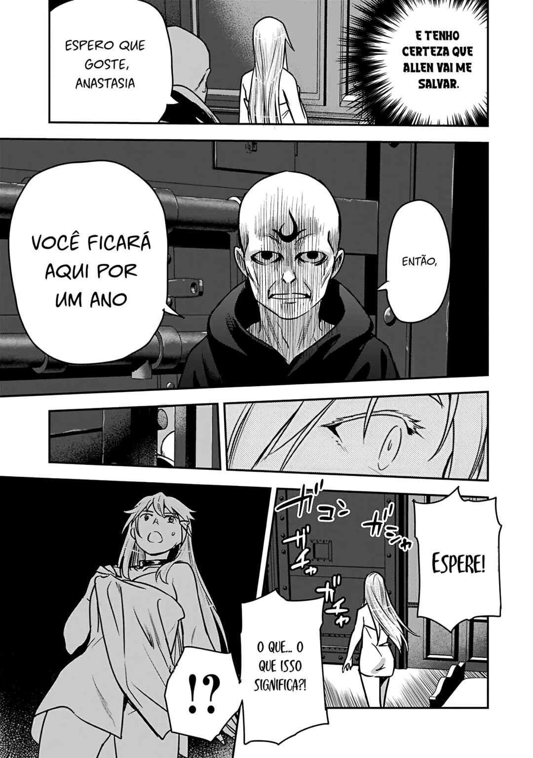 Chounin A wa Akuyaku Reijou o Doushitemo Sukuitai: Dobu to Sora to Koori no Himegimi — Cap. 36, pág. 27