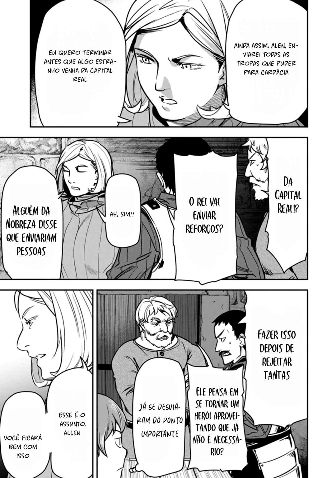 Chounin A wa Akuyaku Reijou o Doushitemo Sukuitai: Dobu to Sora to Koori no Himegimi — Cap. 37, pág. 5