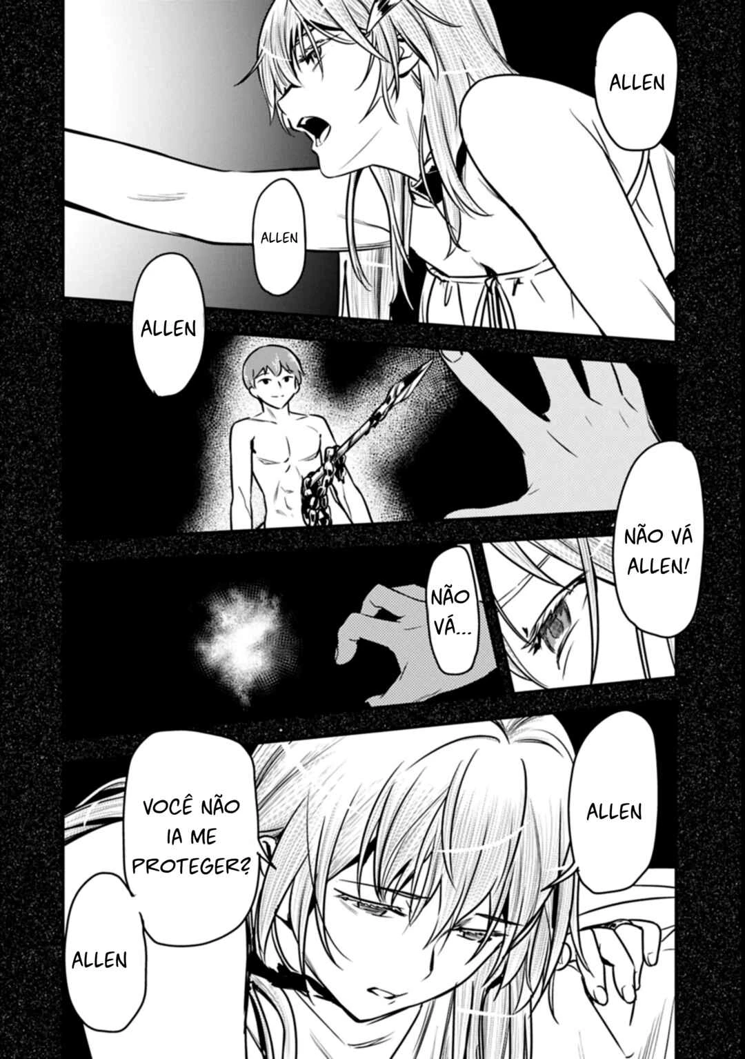 Chounin A wa Akuyaku Reijou o Doushitemo Sukuitai: Dobu to Sora to Koori no Himegimi — Cap. 37, pág. 22