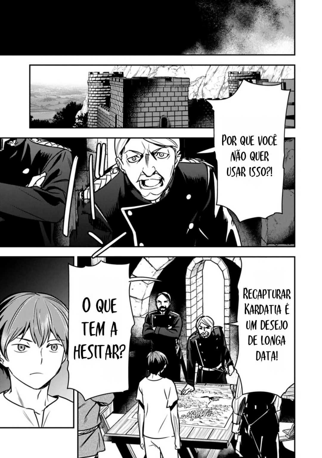 Chounin A wa Akuyaku Reijou o Doushitemo Sukuitai: Dobu to Sora to Koori no Himegimi — Cap. 38, pág. 7
