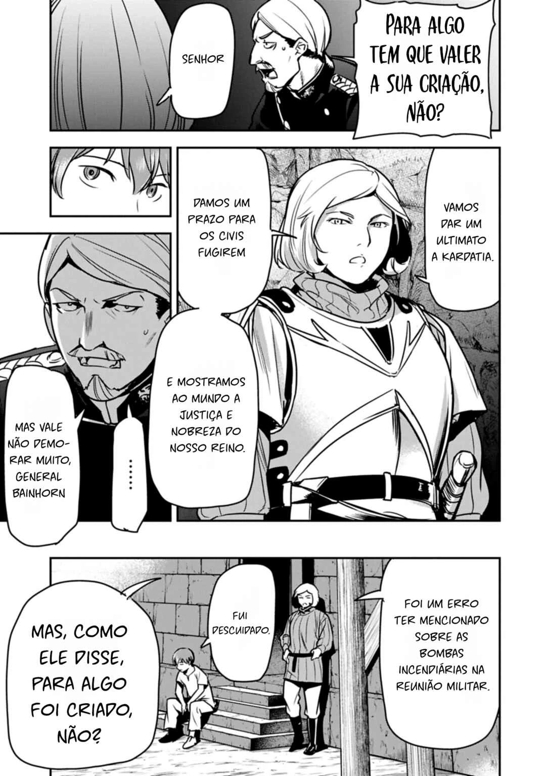 Chounin A wa Akuyaku Reijou o Doushitemo Sukuitai: Dobu to Sora to Koori no Himegimi — Cap. 38, pág. 9