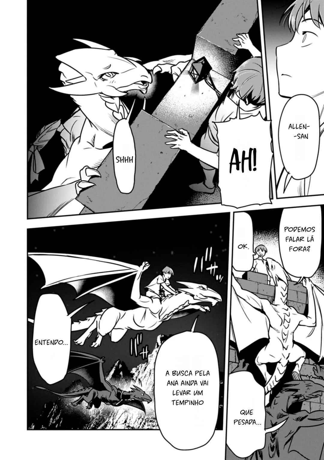 Chounin A wa Akuyaku Reijou o Doushitemo Sukuitai: Dobu to Sora to Koori no Himegimi — Cap. 38, pág. 12