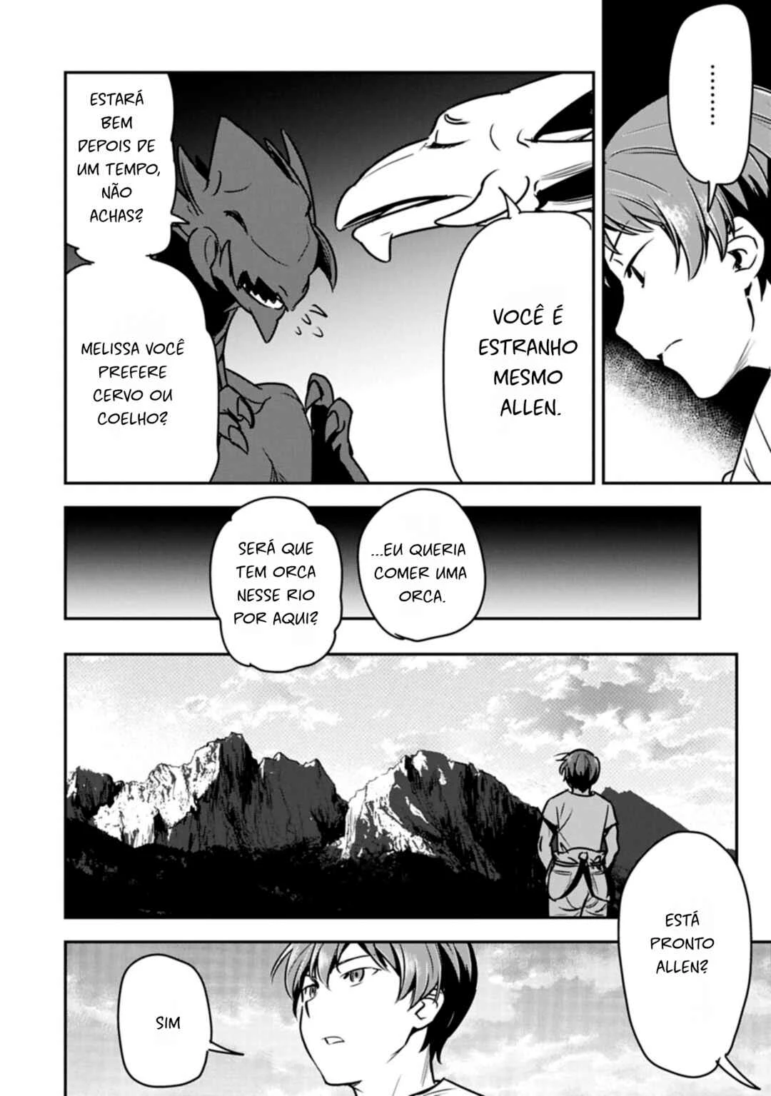 Chounin A wa Akuyaku Reijou o Doushitemo Sukuitai: Dobu to Sora to Koori no Himegimi — Cap. 38, pág. 14