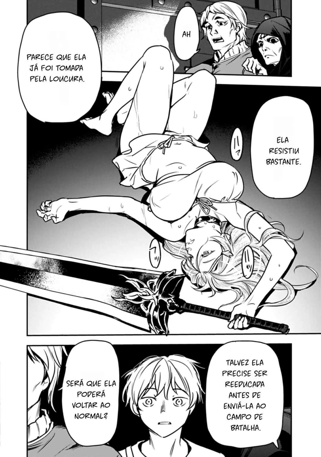 Chounin A wa Akuyaku Reijou o Doushitemo Sukuitai: Dobu to Sora to Koori no Himegimi — Cap. 39, pág. 10