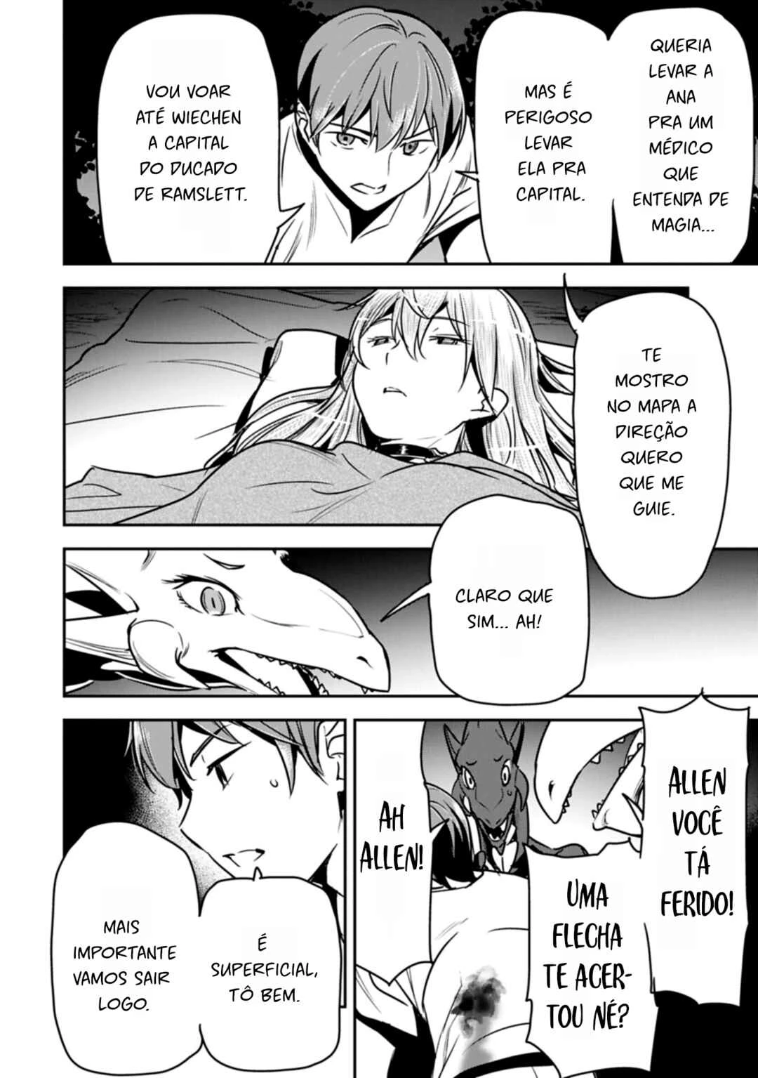 Chounin A wa Akuyaku Reijou o Doushitemo Sukuitai: Dobu to Sora to Koori no Himegimi — Cap. 39, pág. 26