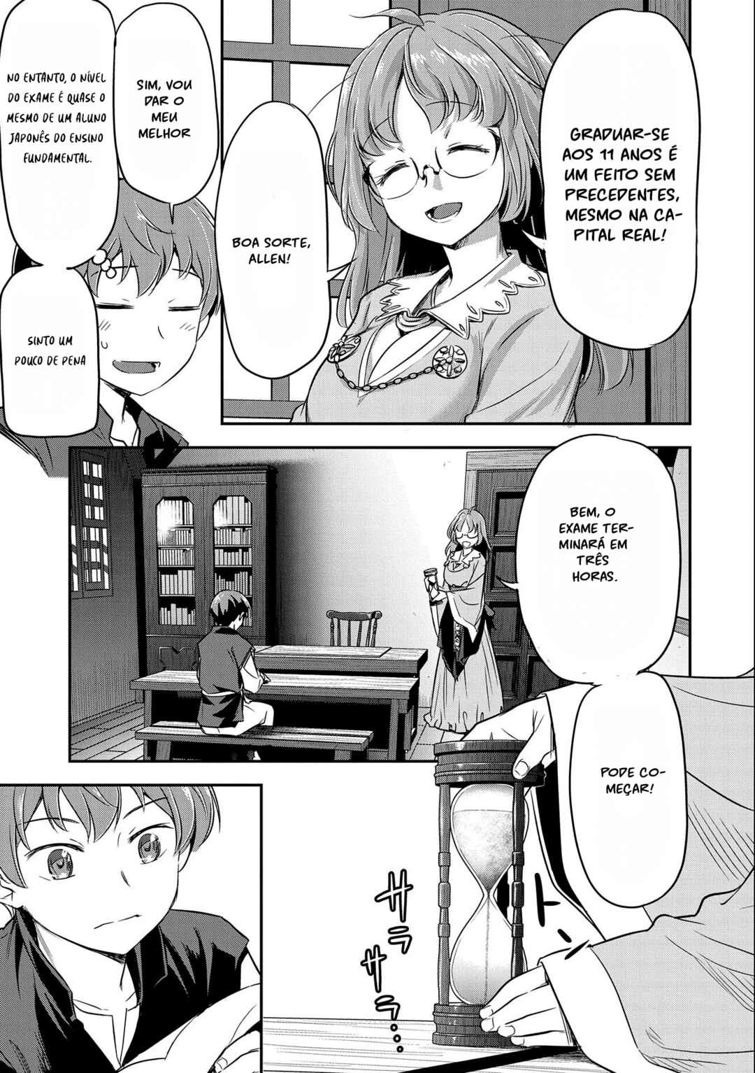 Chounin A wa Akuyaku Reijou o Doushitemo Sukuitai: Dobu to Sora to Koori no Himegimi — Cap. 4, pág. 11