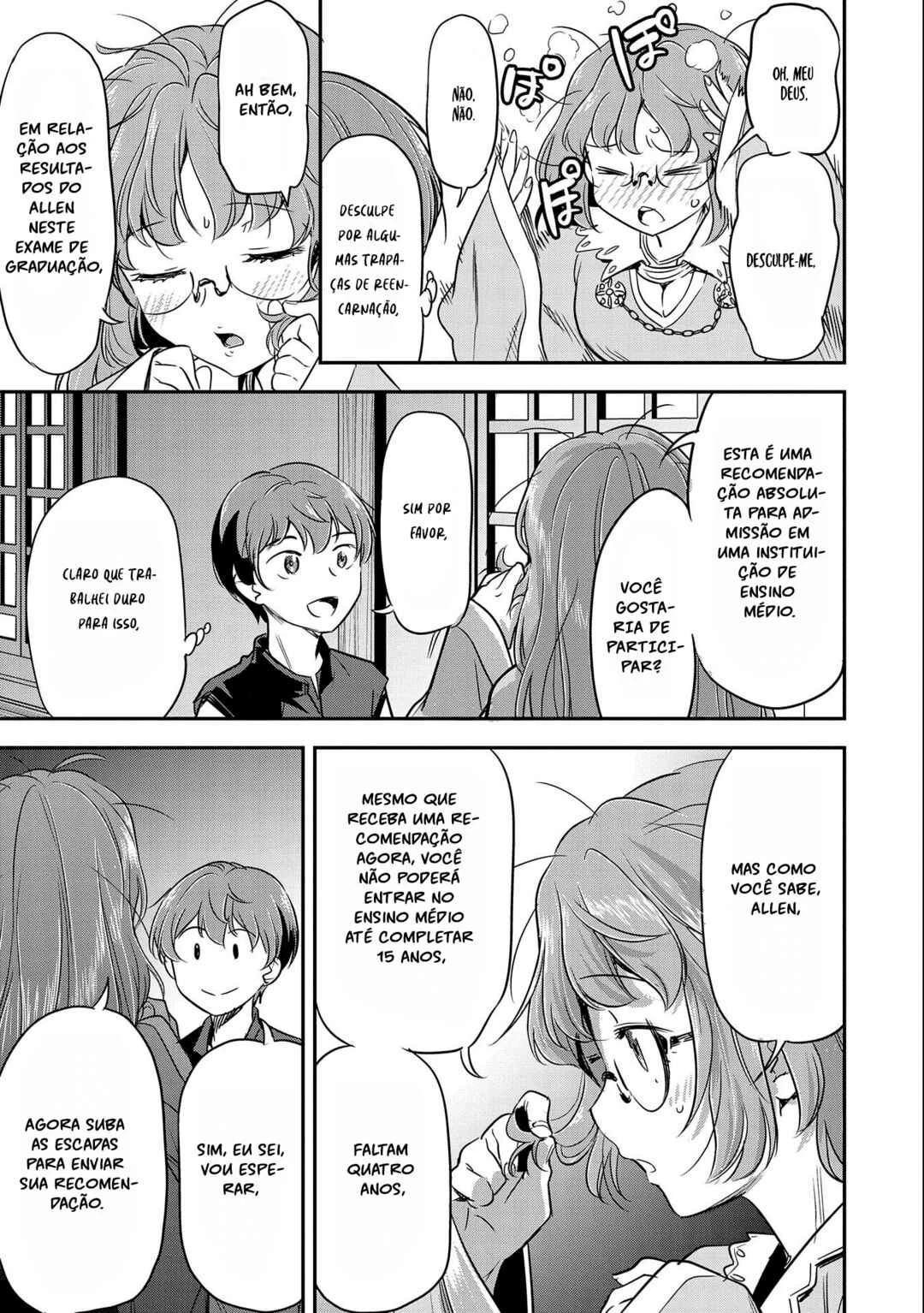 Chounin A wa Akuyaku Reijou o Doushitemo Sukuitai: Dobu to Sora to Koori no Himegimi — Cap. 4, pág. 15