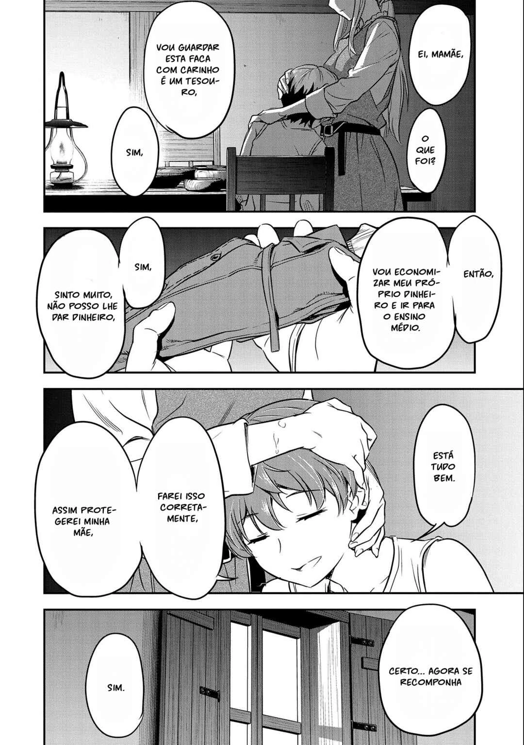 Chounin A wa Akuyaku Reijou o Doushitemo Sukuitai: Dobu to Sora to Koori no Himegimi — Cap. 4, pág. 20