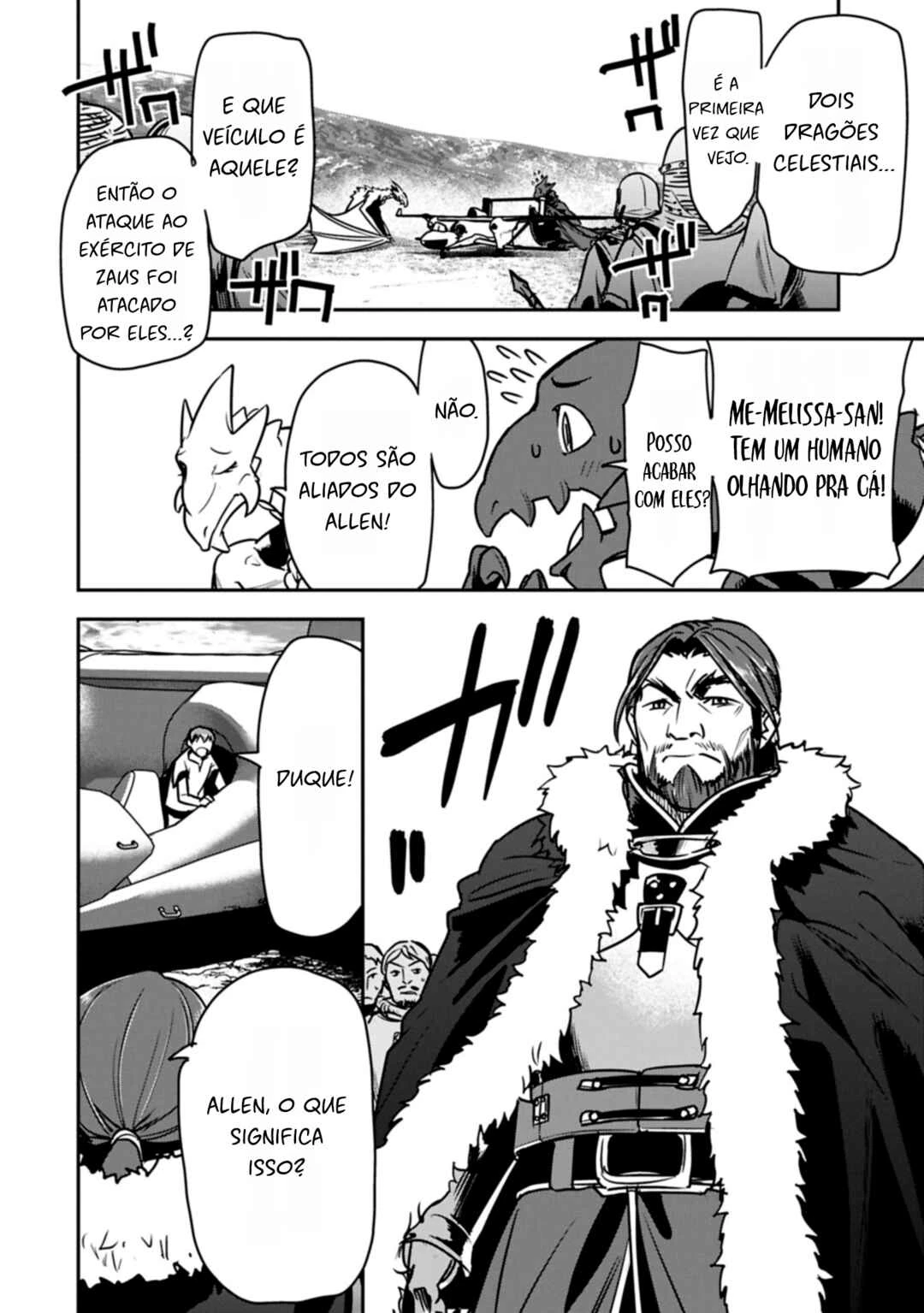 Chounin A wa Akuyaku Reijou o Doushitemo Sukuitai: Dobu to Sora to Koori no Himegimi — Cap. 40, pág. 8