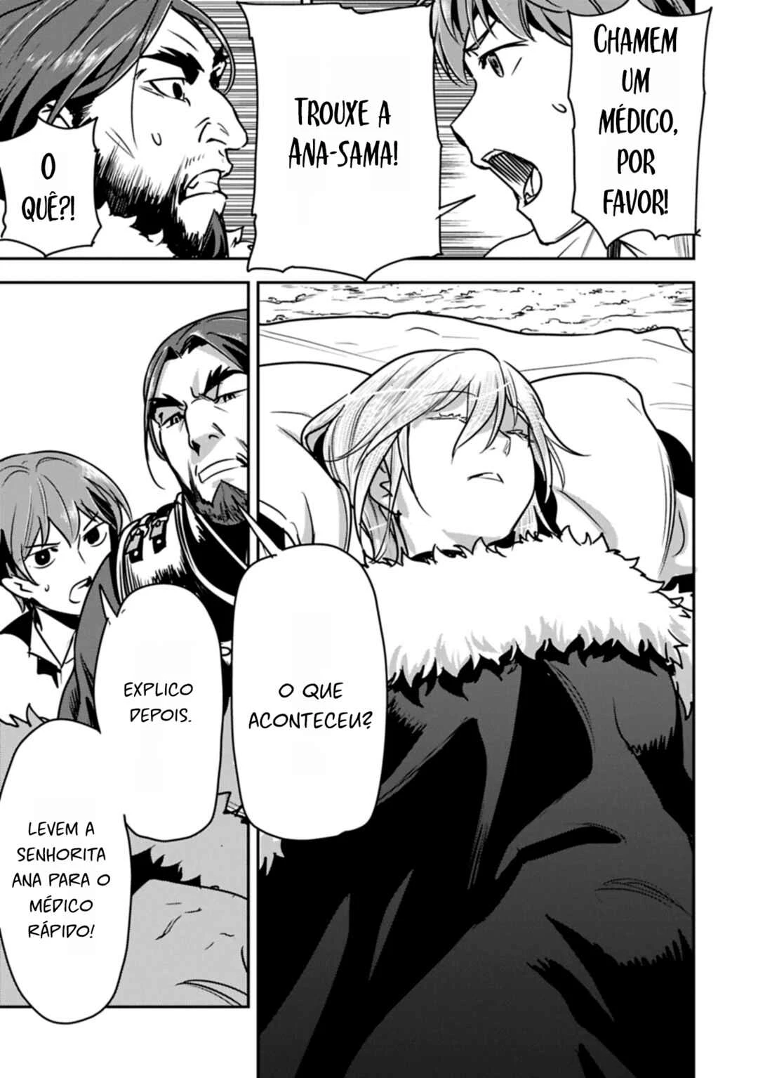 Chounin A wa Akuyaku Reijou o Doushitemo Sukuitai: Dobu to Sora to Koori no Himegimi — Cap. 40, pág. 9