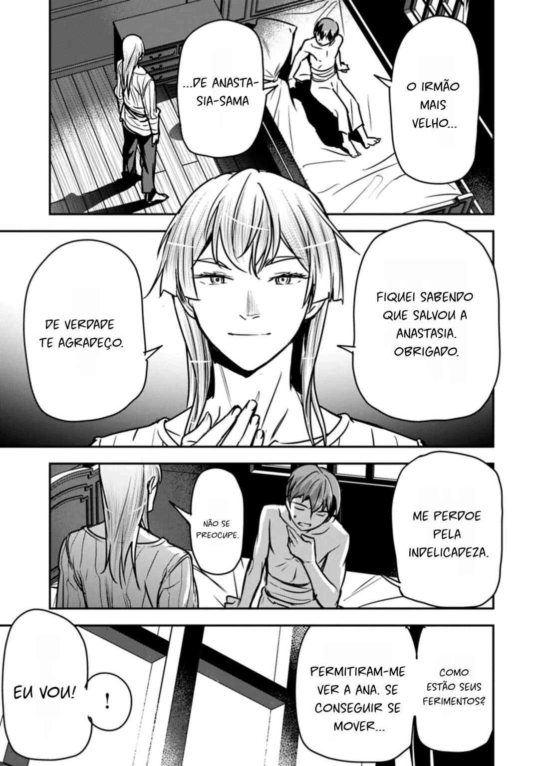 Chounin A wa Akuyaku Reijou o Doushitemo Sukuitai: Dobu to Sora to Koori no Himegimi — Cap. 40, pág. 17