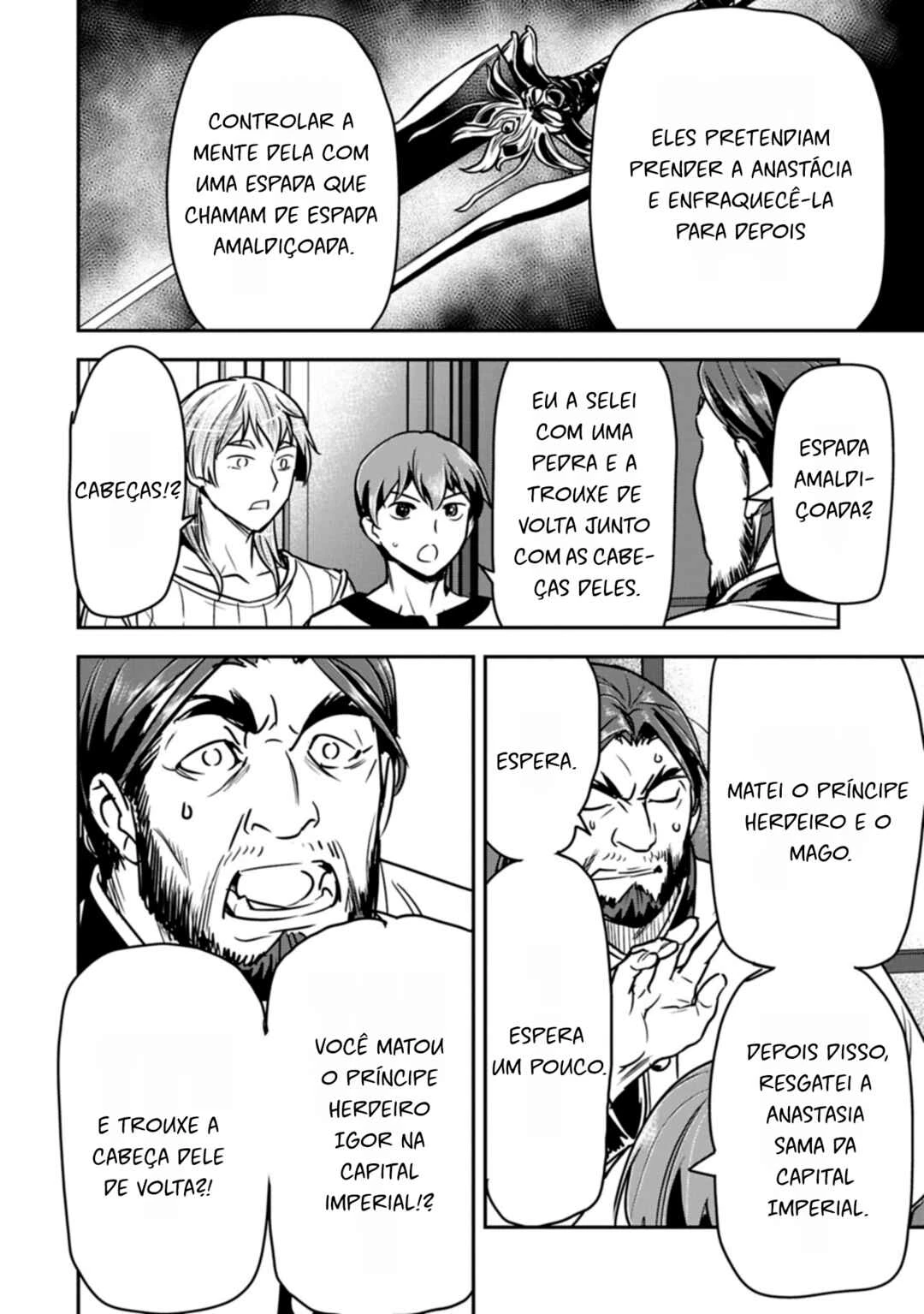 Chounin A wa Akuyaku Reijou o Doushitemo Sukuitai: Dobu to Sora to Koori no Himegimi — Cap. 40, pág. 20