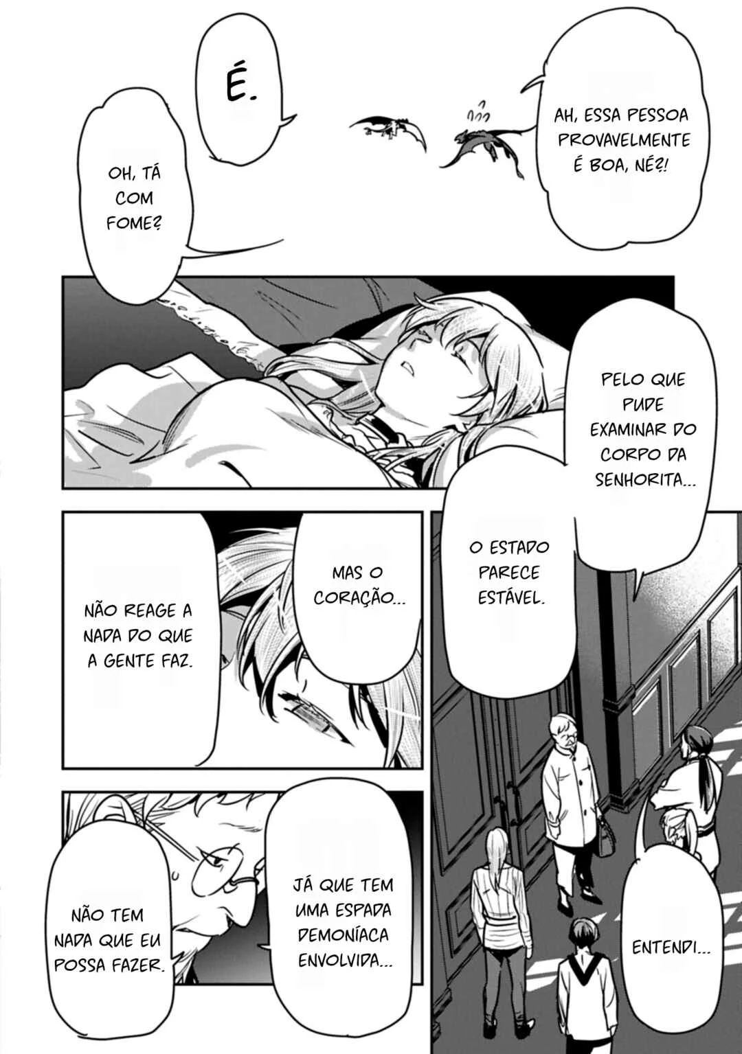 Chounin A wa Akuyaku Reijou o Doushitemo Sukuitai: Dobu to Sora to Koori no Himegimi — Cap. 40, pág. 24