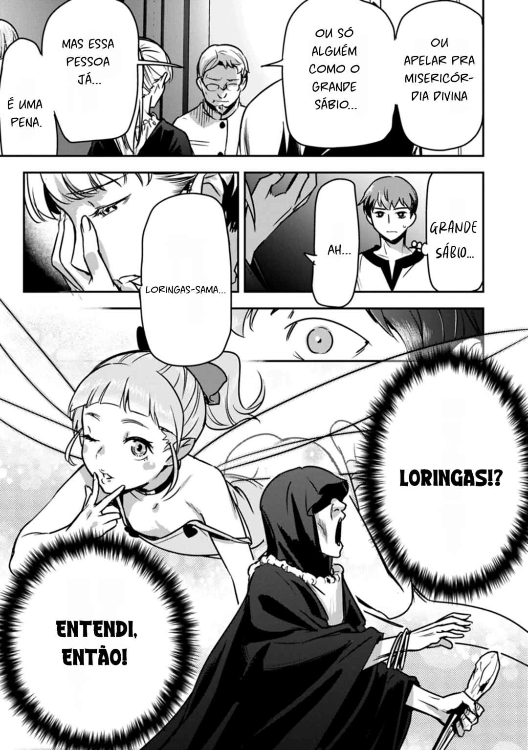 Chounin A wa Akuyaku Reijou o Doushitemo Sukuitai: Dobu to Sora to Koori no Himegimi — Cap. 40, pág. 25