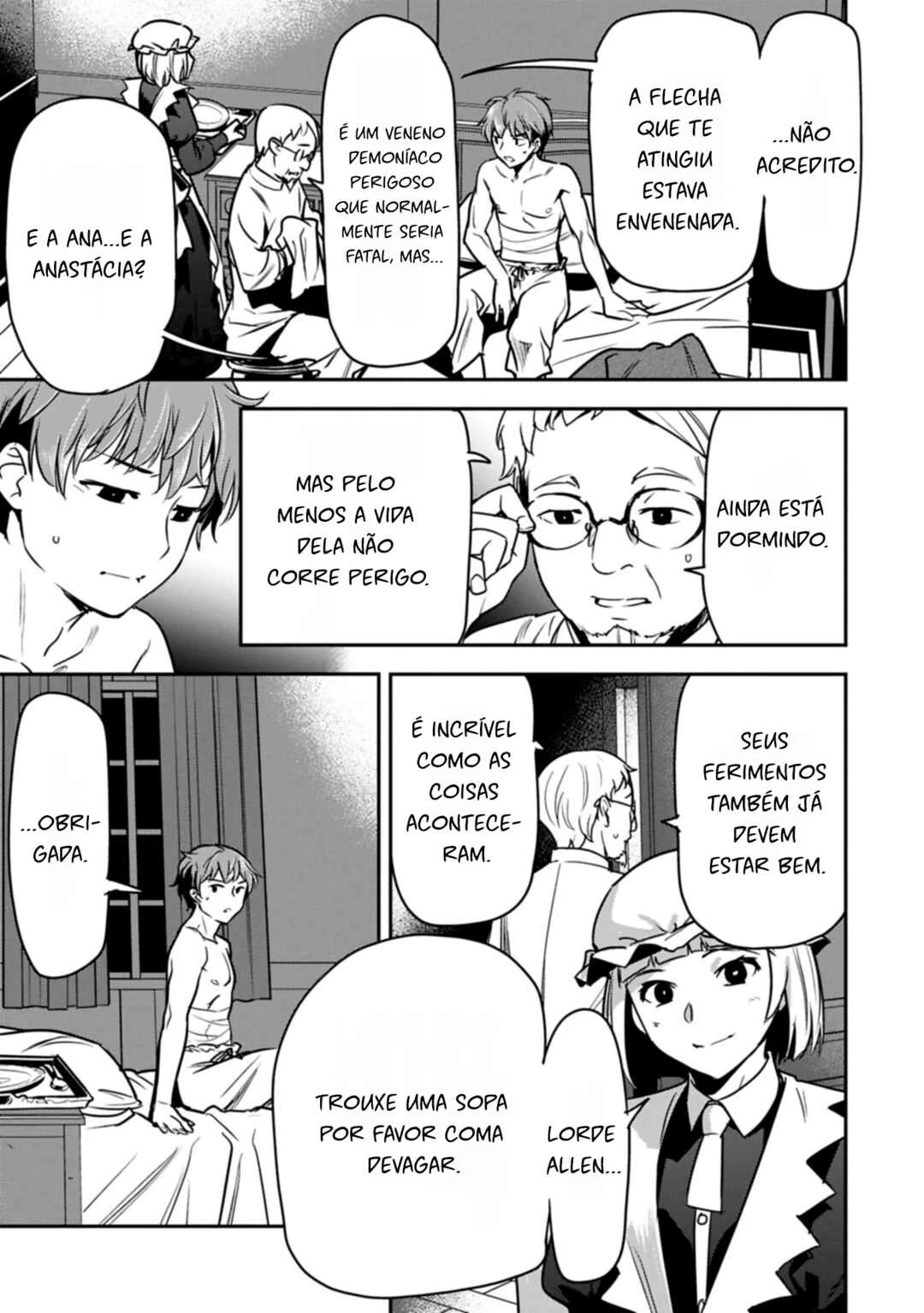 Chounin A wa Akuyaku Reijou o Doushitemo Sukuitai: Dobu to Sora to Koori no Himegimi — Cap. 41, pág. 7