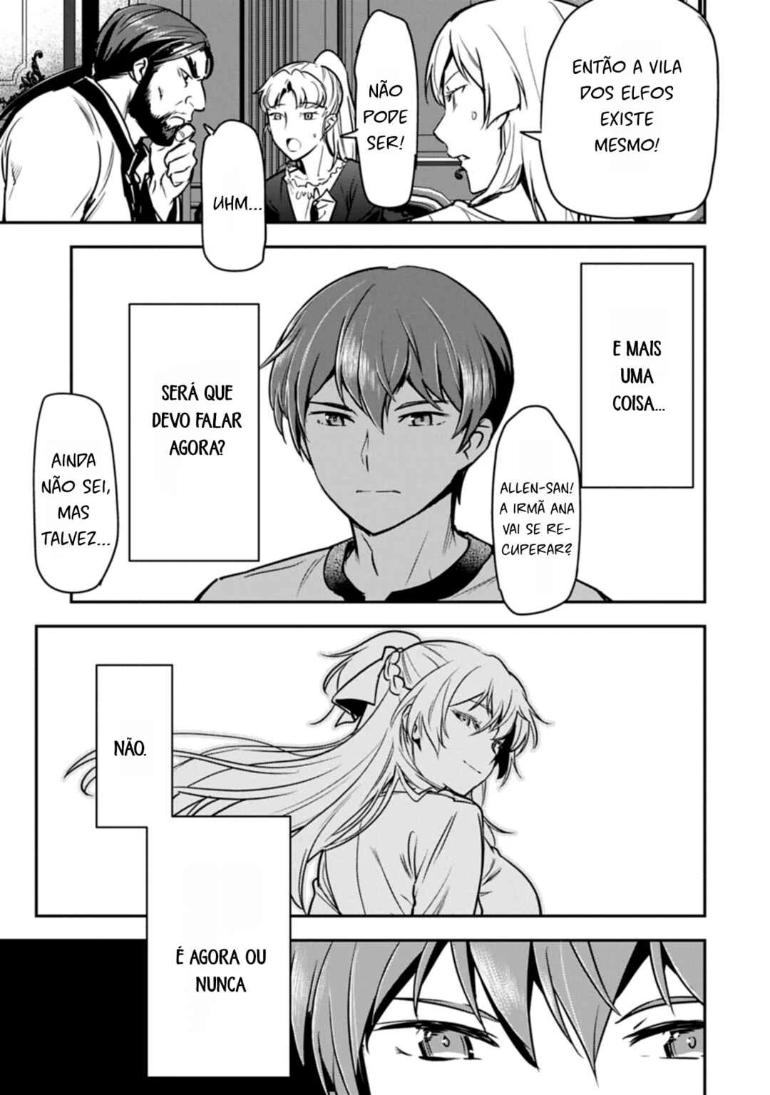 Chounin A wa Akuyaku Reijou o Doushitemo Sukuitai: Dobu to Sora to Koori no Himegimi — Cap. 41, pág. 11