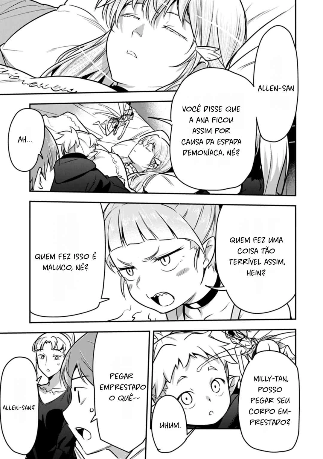 Chounin A wa Akuyaku Reijou o Doushitemo Sukuitai: Dobu to Sora to Koori no Himegimi — Cap. 42, pág. 7