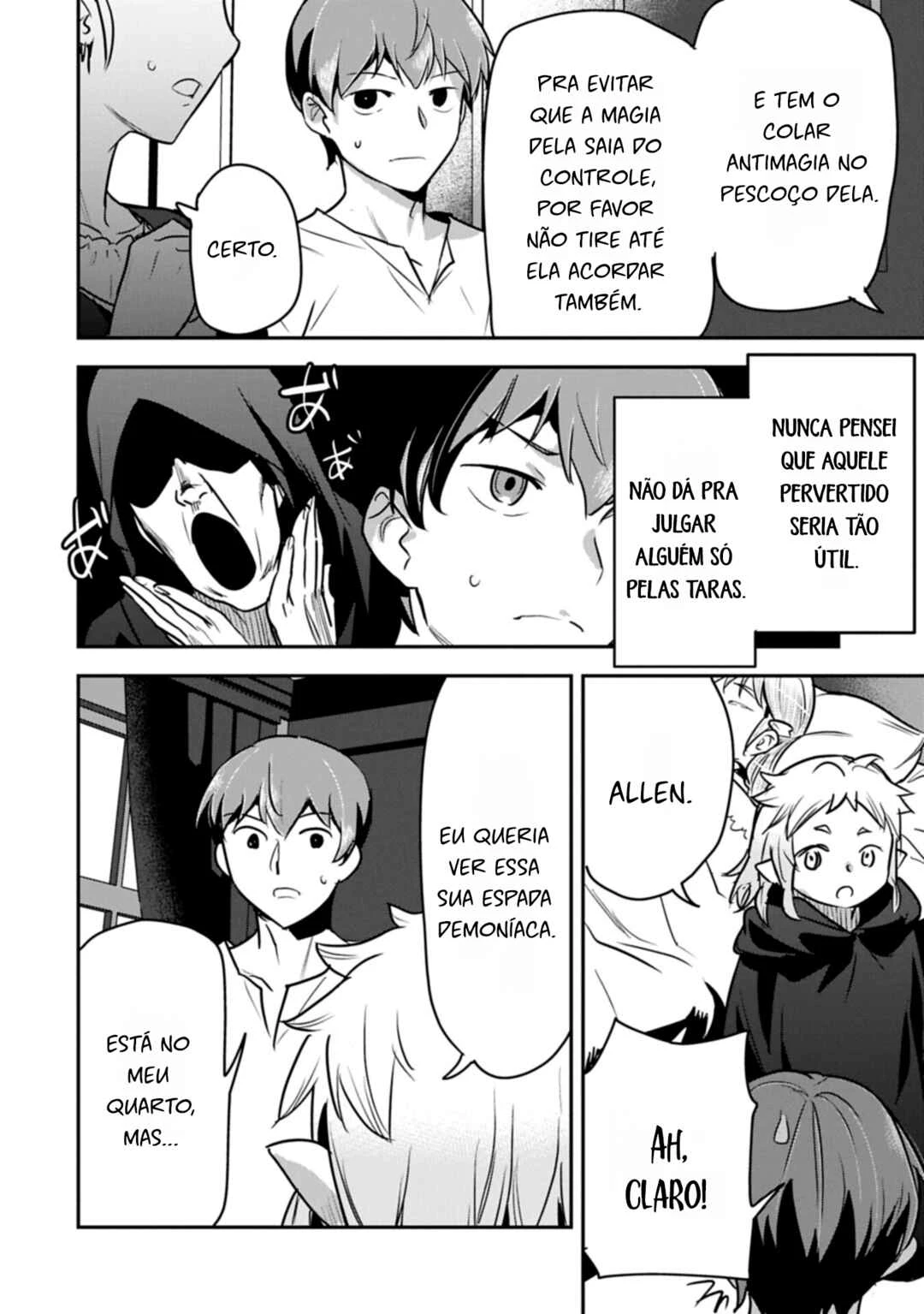 Chounin A wa Akuyaku Reijou o Doushitemo Sukuitai: Dobu to Sora to Koori no Himegimi — Cap. 42, pág. 16