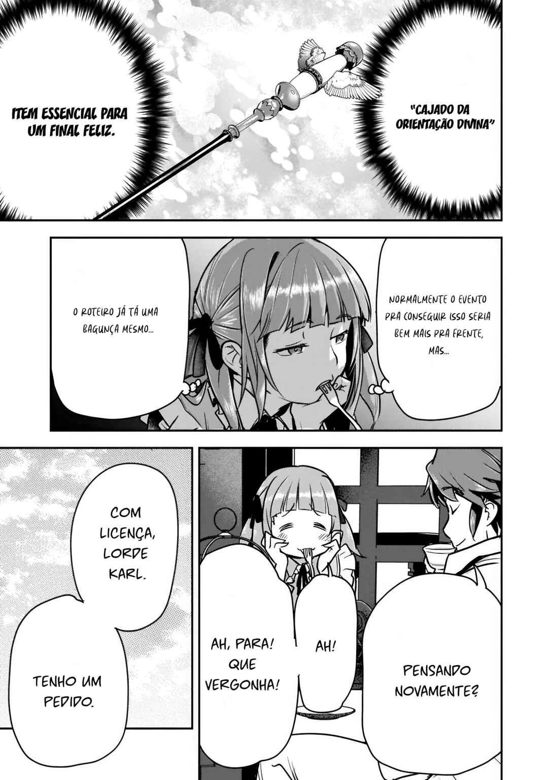 Chounin A wa Akuyaku Reijou o Doushitemo Sukuitai: Dobu to Sora to Koori no Himegimi — Cap. 43, pág. 3