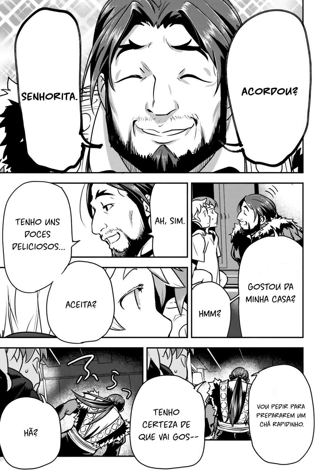 Chounin A wa Akuyaku Reijou o Doushitemo Sukuitai: Dobu to Sora to Koori no Himegimi — Cap. 43, pág. 9