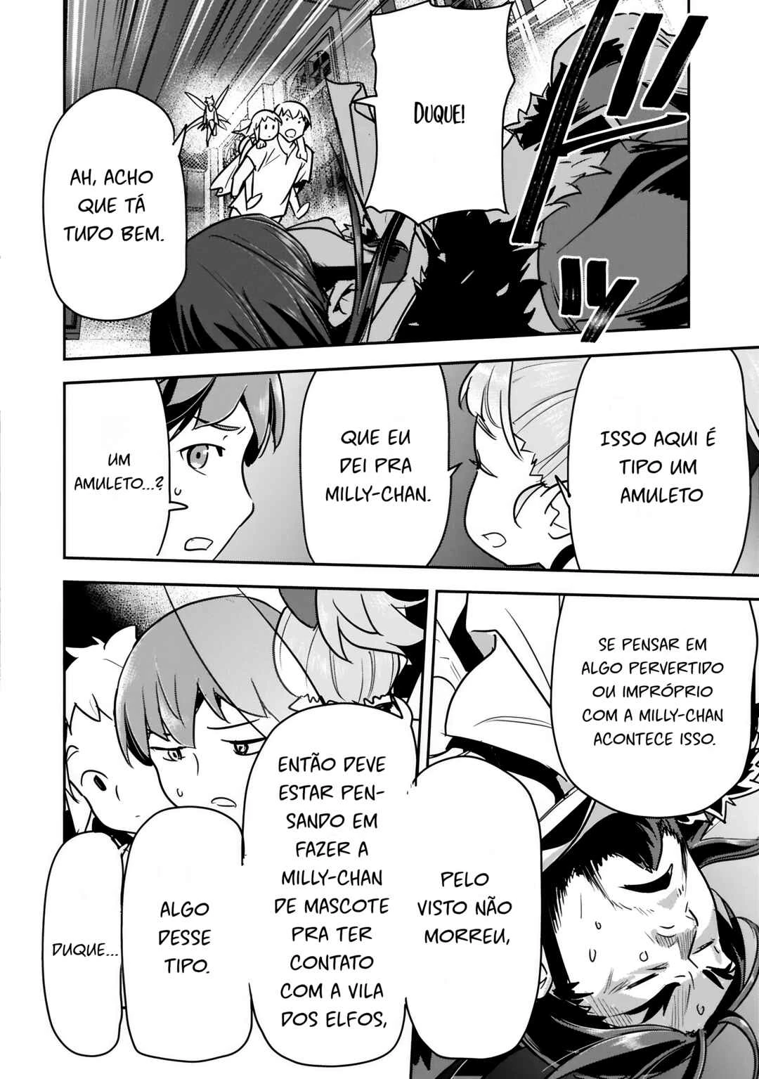 Chounin A wa Akuyaku Reijou o Doushitemo Sukuitai: Dobu to Sora to Koori no Himegimi — Cap. 43, pág. 10