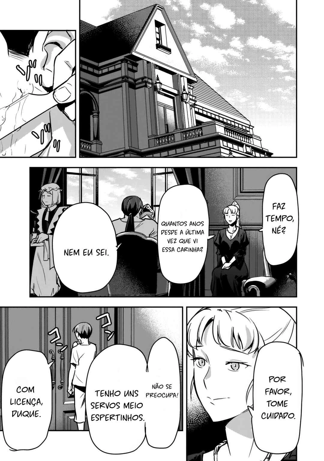 Chounin A wa Akuyaku Reijou o Doushitemo Sukuitai: Dobu to Sora to Koori no Himegimi — Cap. 43, pág. 27