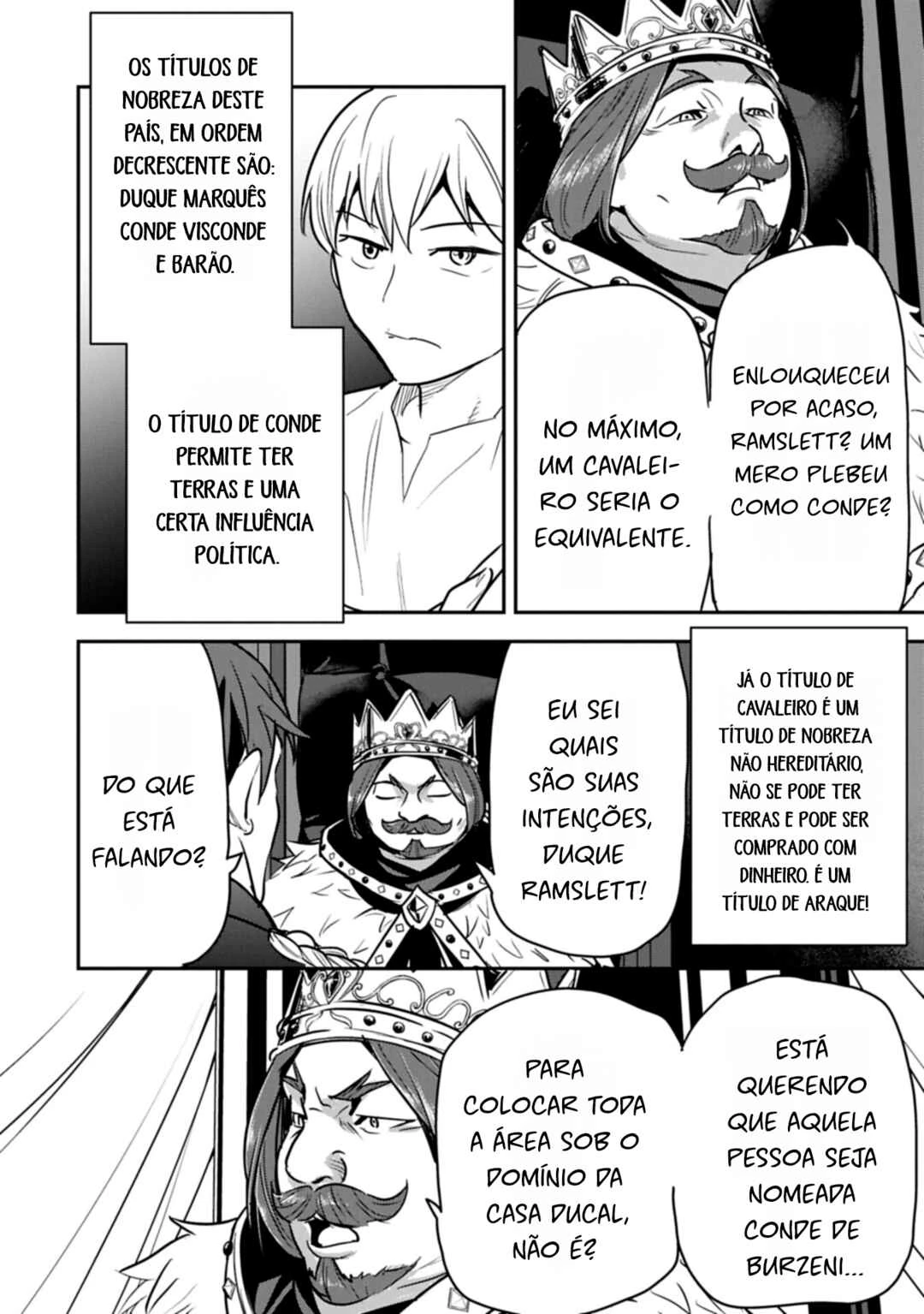 Chounin A wa Akuyaku Reijou o Doushitemo Sukuitai: Dobu to Sora to Koori no Himegimi — Cap. 44, pág. 8