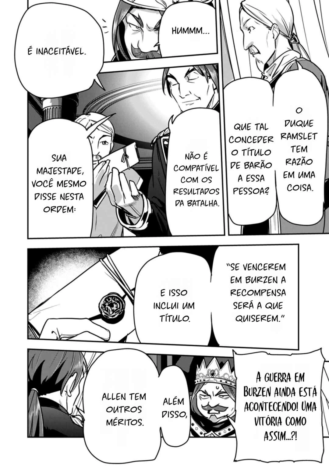 Chounin A wa Akuyaku Reijou o Doushitemo Sukuitai: Dobu to Sora to Koori no Himegimi — Cap. 44, pág. 10