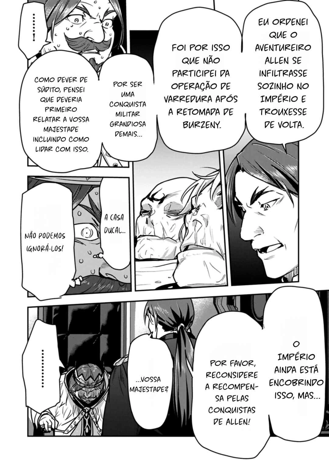 Chounin A wa Akuyaku Reijou o Doushitemo Sukuitai: Dobu to Sora to Koori no Himegimi — Cap. 44, pág. 12