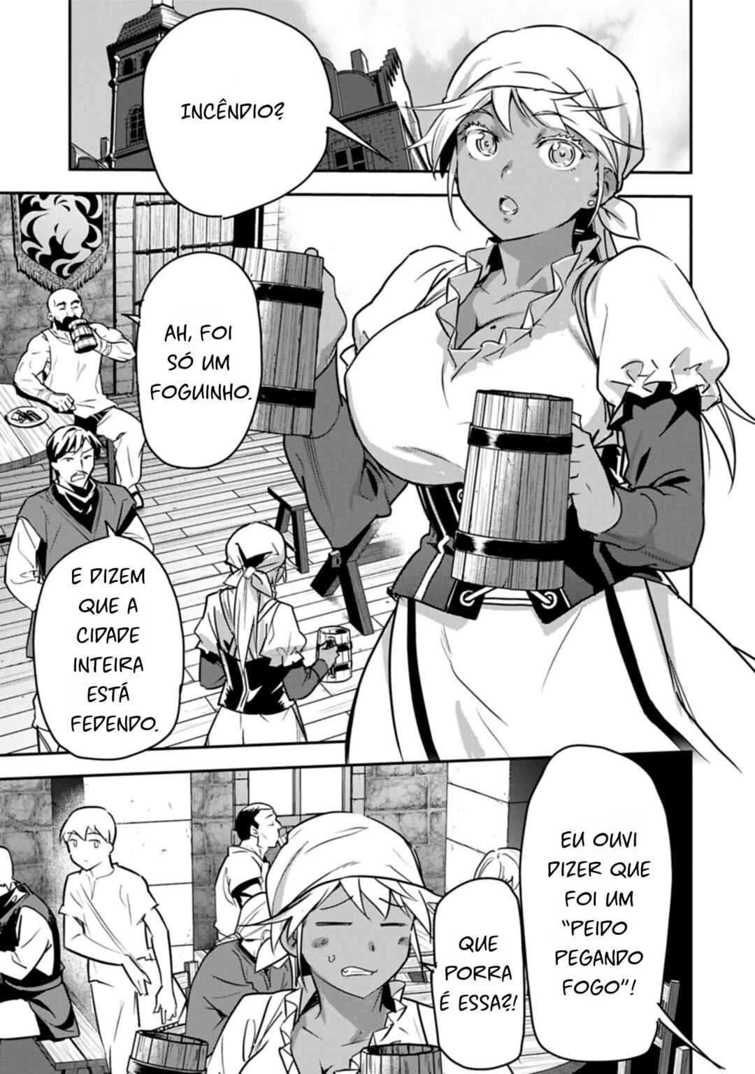 Chounin A wa Akuyaku Reijou o Doushitemo Sukuitai: Dobu to Sora to Koori no Himegimi — Cap. 45, pág. 9