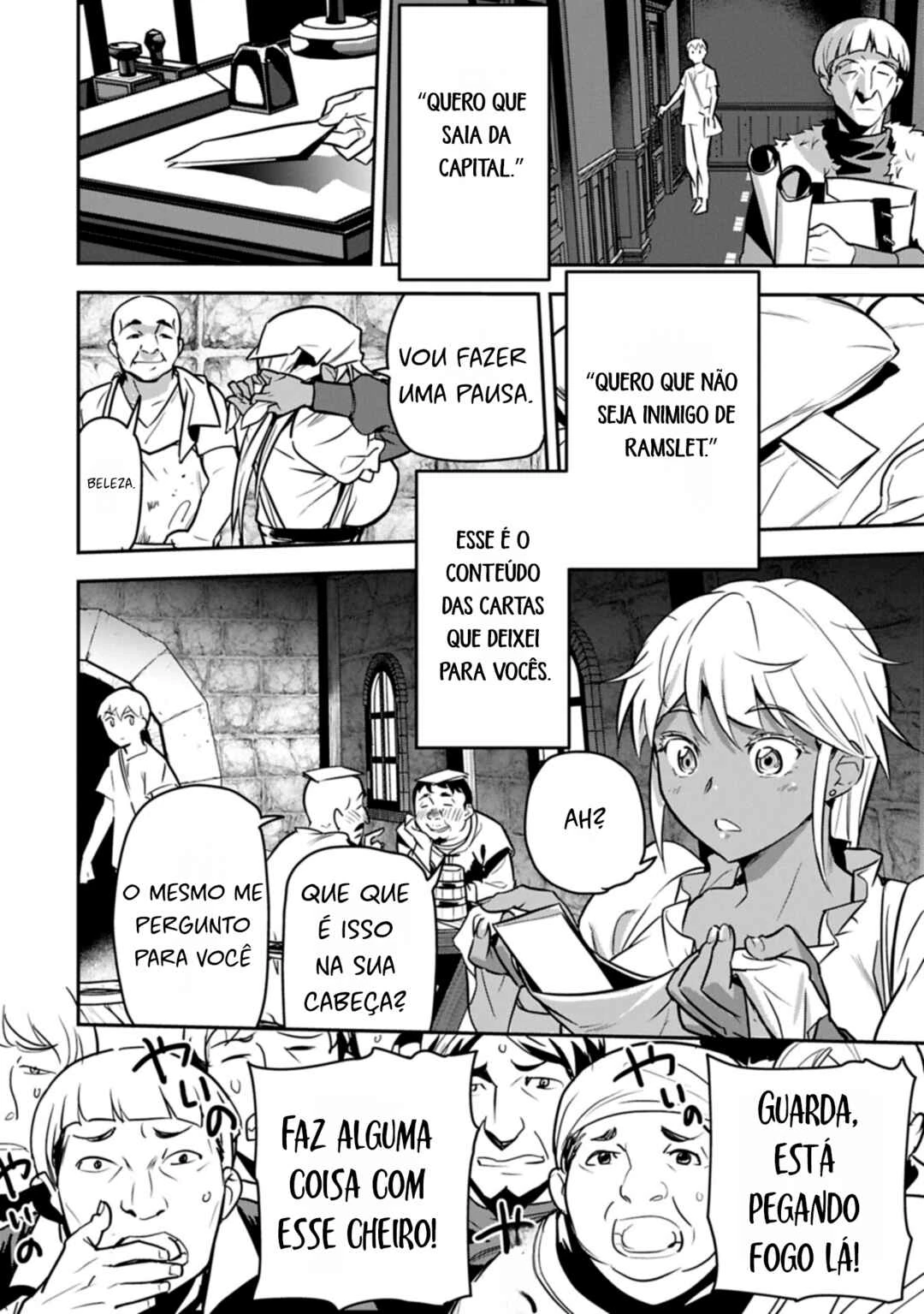 Chounin A wa Akuyaku Reijou o Doushitemo Sukuitai: Dobu to Sora to Koori no Himegimi — Cap. 45, pág. 10