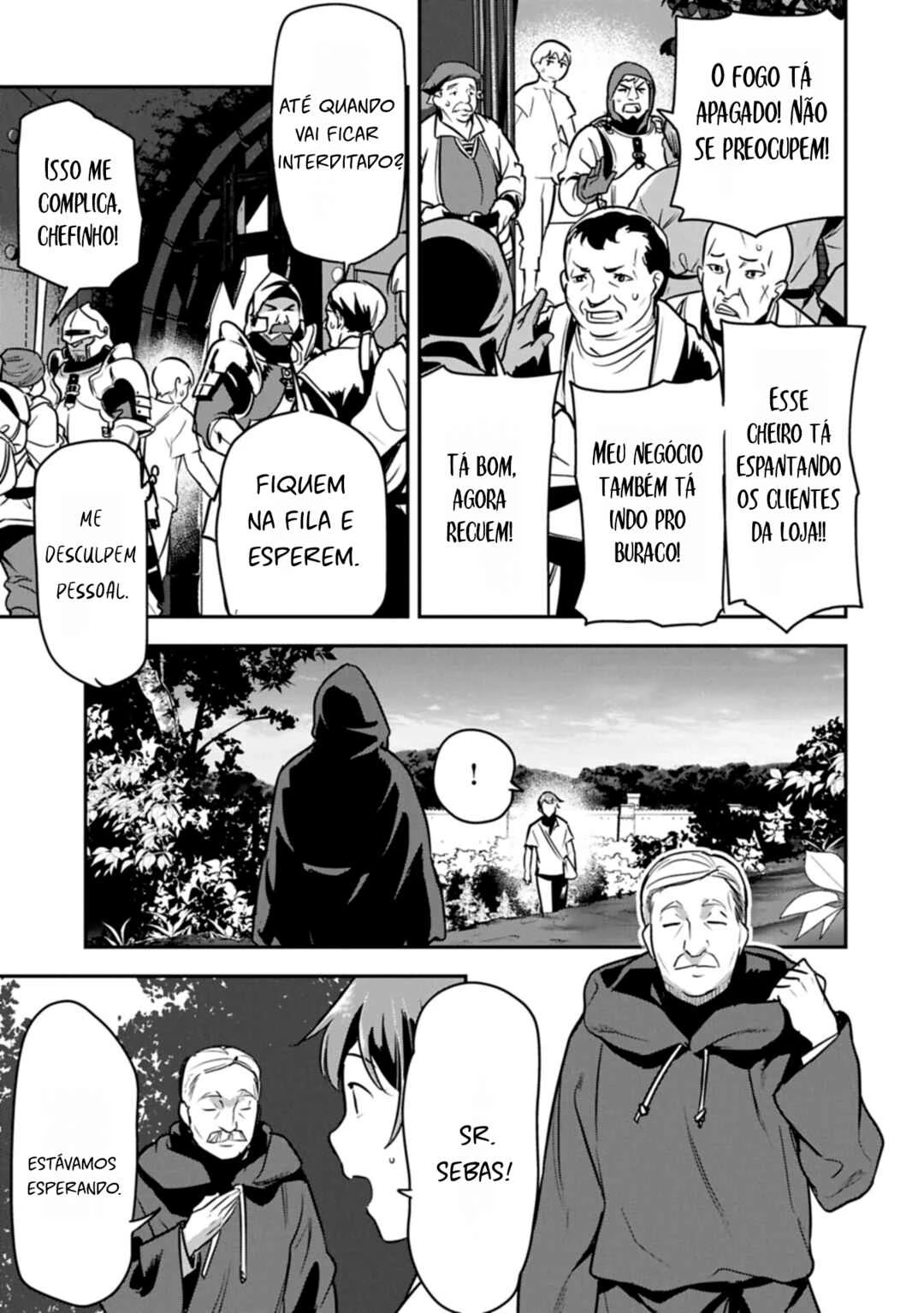 Chounin A wa Akuyaku Reijou o Doushitemo Sukuitai: Dobu to Sora to Koori no Himegimi — Cap. 45, pág. 11