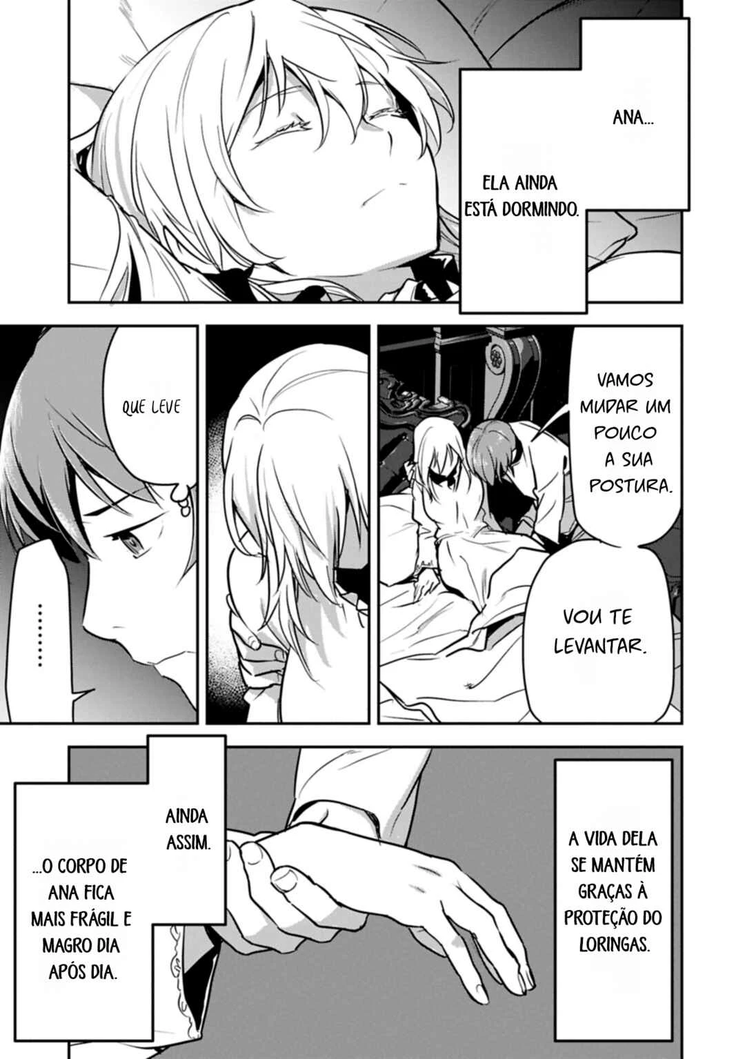 Chounin A wa Akuyaku Reijou o Doushitemo Sukuitai: Dobu to Sora to Koori no Himegimi — Cap. 45, pág. 15