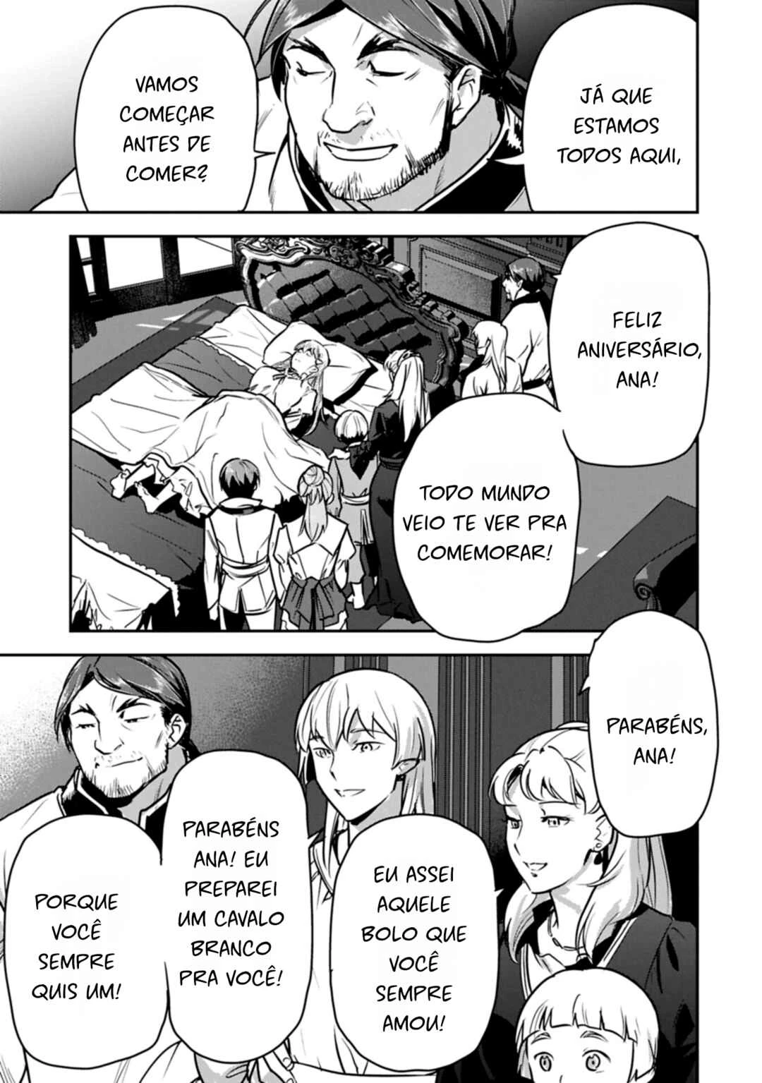 Chounin A wa Akuyaku Reijou o Doushitemo Sukuitai: Dobu to Sora to Koori no Himegimi — Cap. 45, pág. 19
