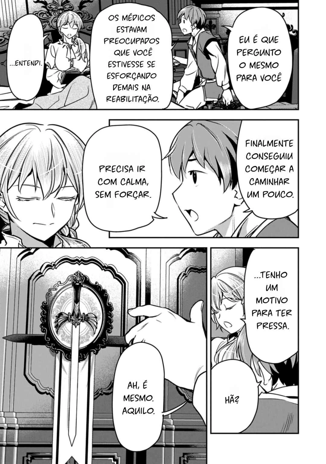 Chounin A wa Akuyaku Reijou o Doushitemo Sukuitai: Dobu to Sora to Koori no Himegimi — Cap. 46, pág. 3