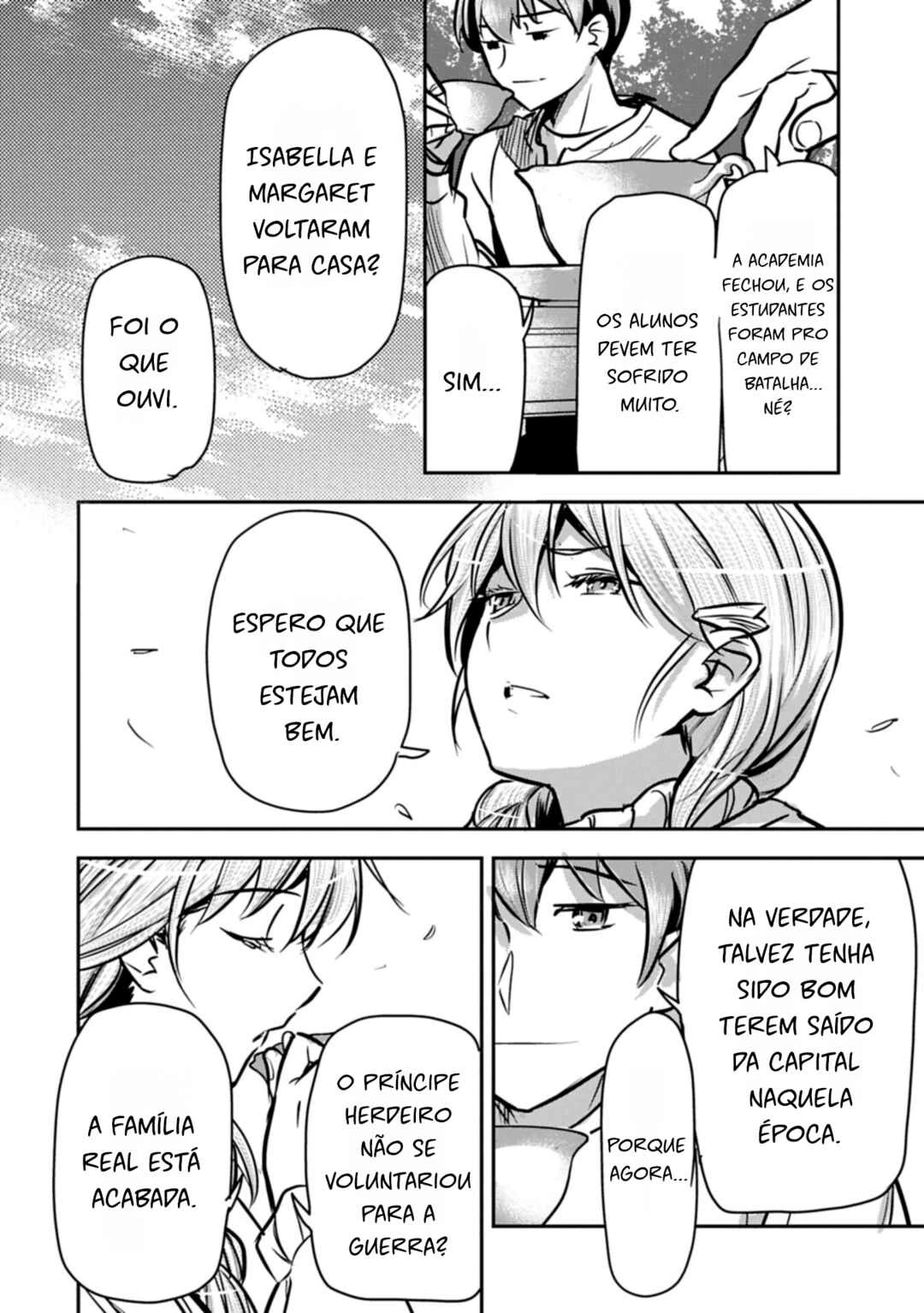 Chounin A wa Akuyaku Reijou o Doushitemo Sukuitai: Dobu to Sora to Koori no Himegimi — Cap. 46, pág. 10