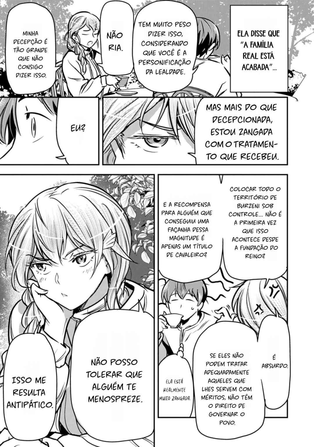Chounin A wa Akuyaku Reijou o Doushitemo Sukuitai: Dobu to Sora to Koori no Himegimi — Cap. 46, pág. 11