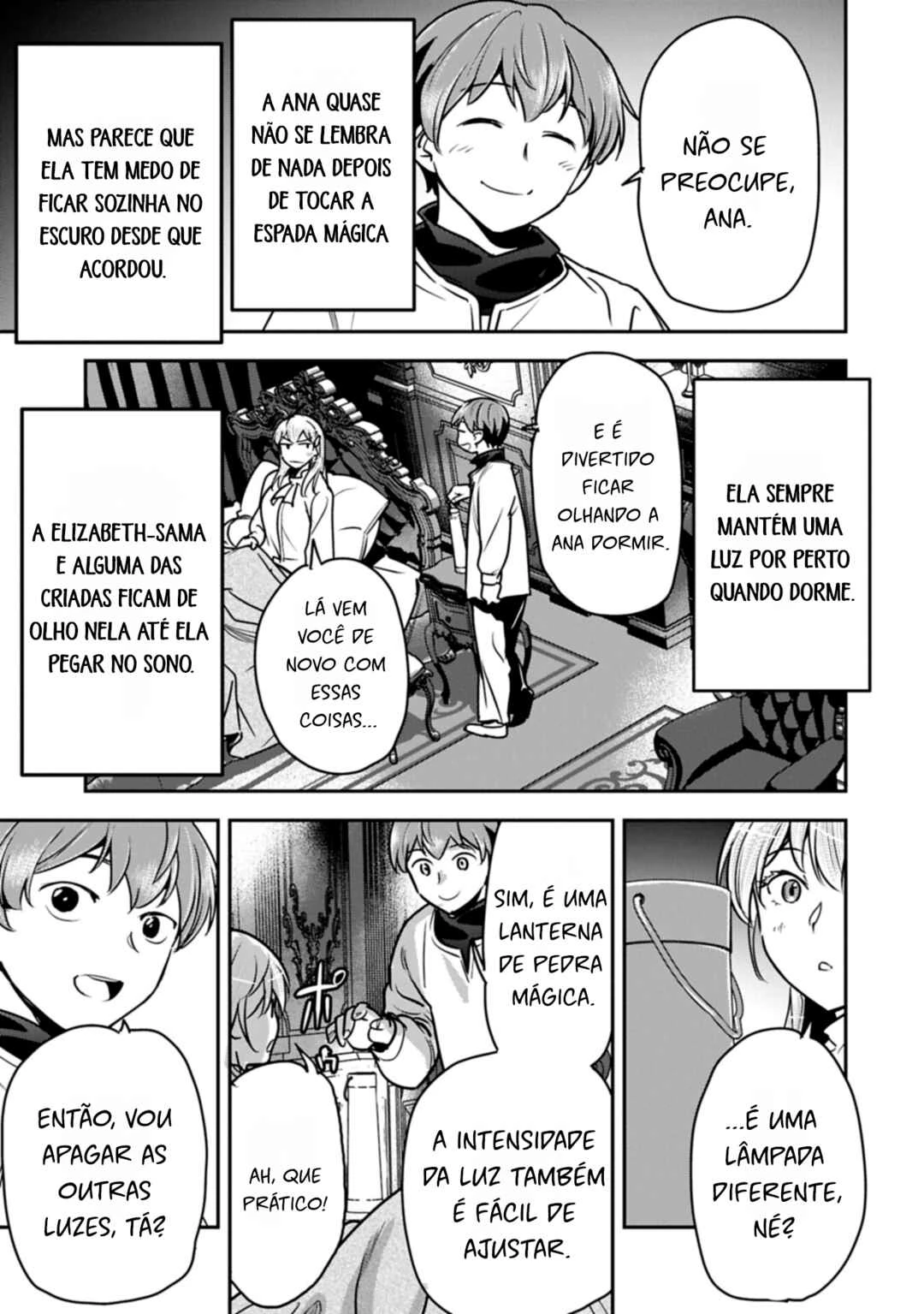 Chounin A wa Akuyaku Reijou o Doushitemo Sukuitai: Dobu to Sora to Koori no Himegimi — Cap. 46, pág. 17