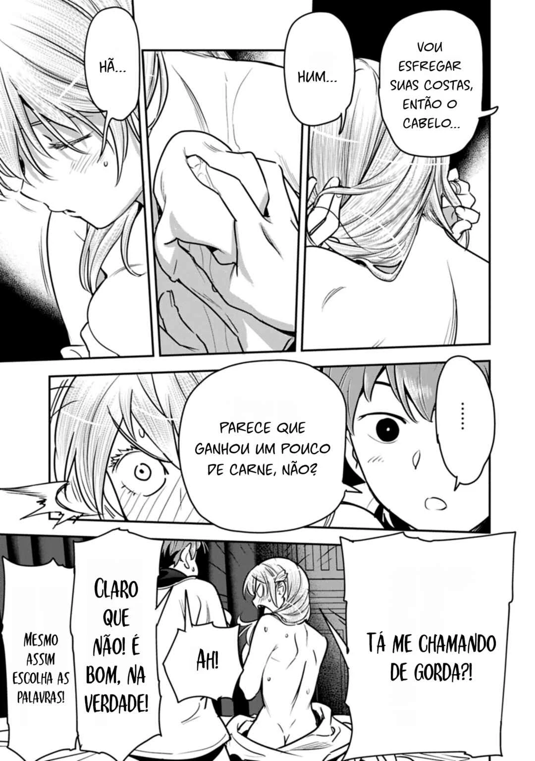 Chounin A wa Akuyaku Reijou o Doushitemo Sukuitai: Dobu to Sora to Koori no Himegimi — Cap. 46, pág. 21