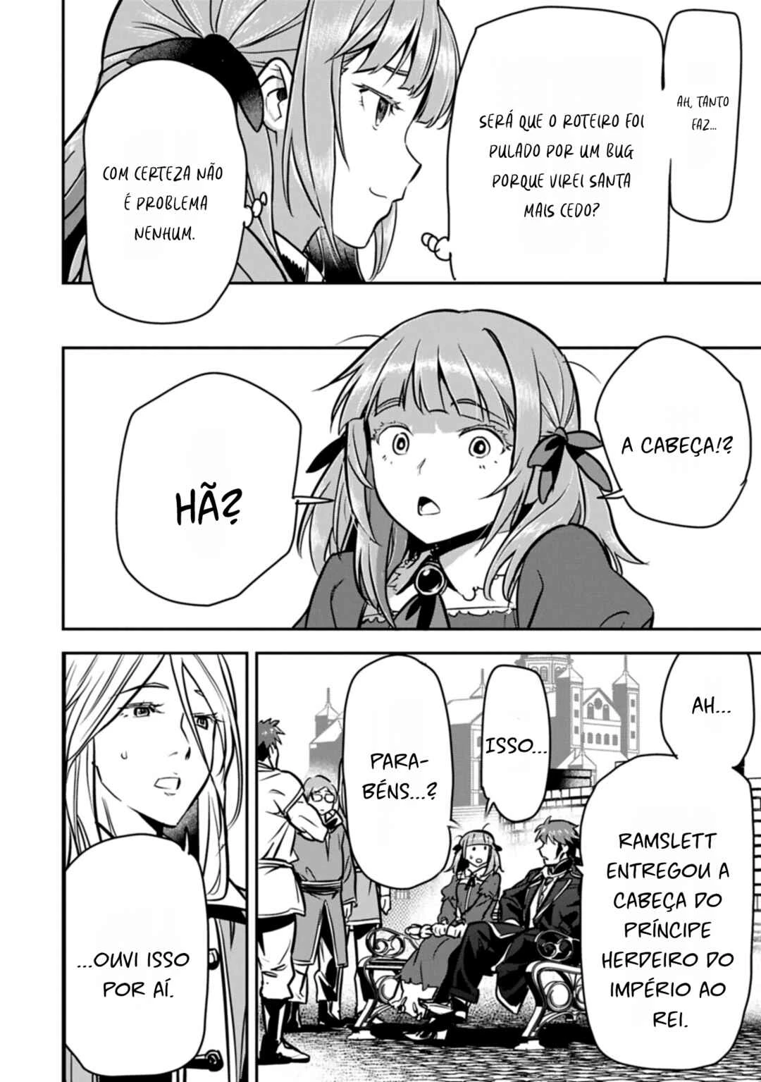Chounin A wa Akuyaku Reijou o Doushitemo Sukuitai: Dobu to Sora to Koori no Himegimi — Cap. 47, pág. 6