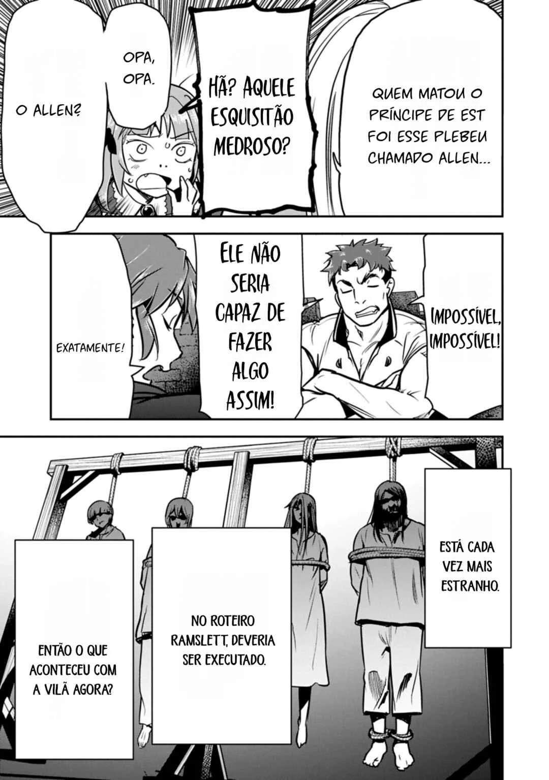 Chounin A wa Akuyaku Reijou o Doushitemo Sukuitai: Dobu to Sora to Koori no Himegimi — Cap. 47, pág. 7