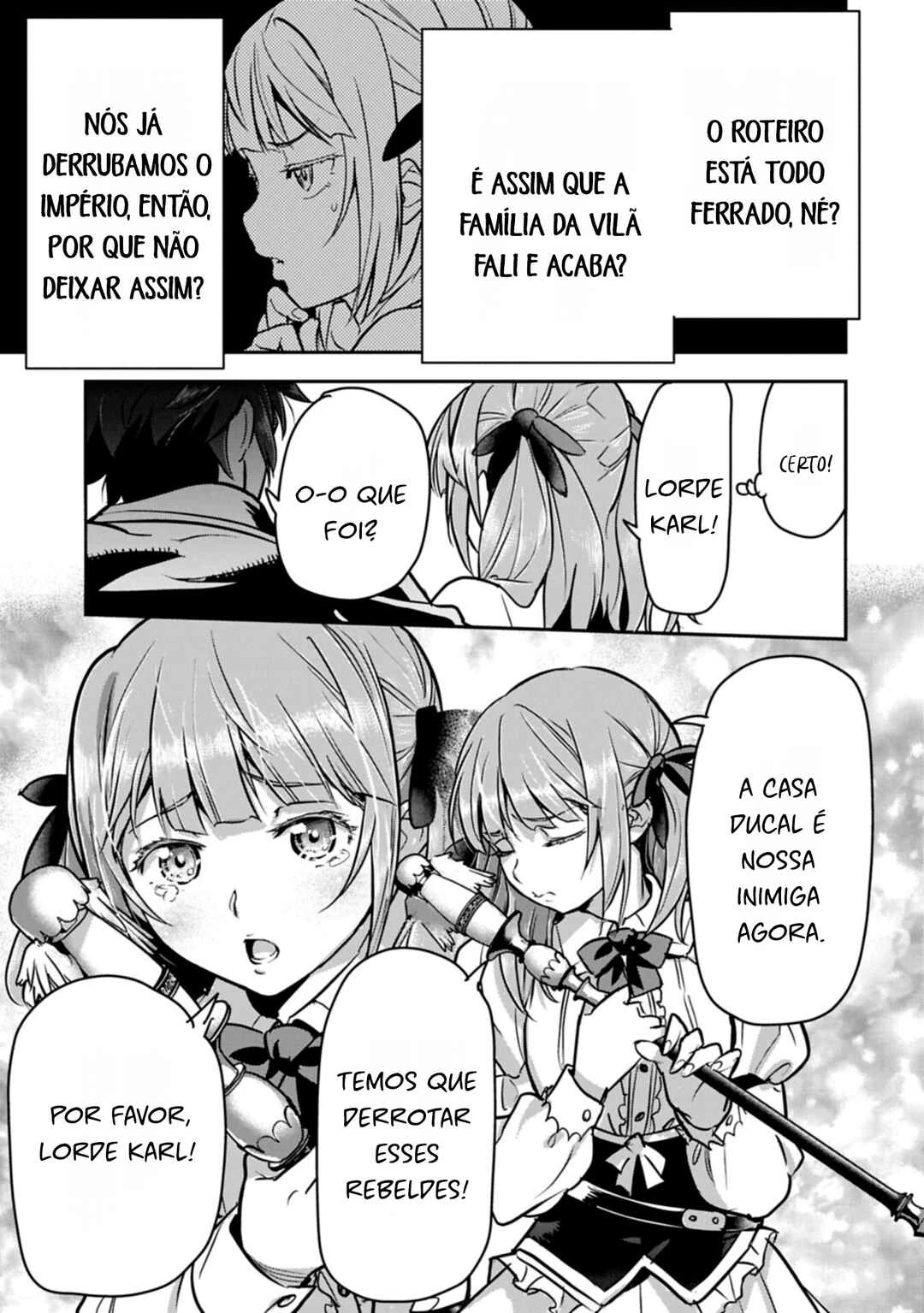 Chounin A wa Akuyaku Reijou o Doushitemo Sukuitai: Dobu to Sora to Koori no Himegimi — Cap. 47, pág. 9