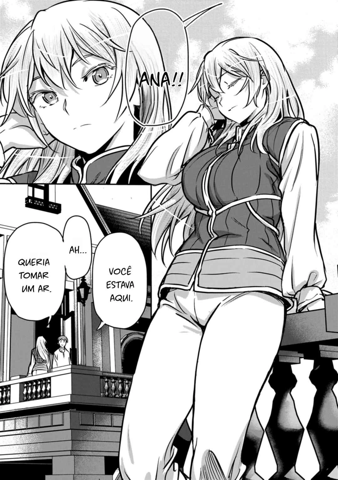 Chounin A wa Akuyaku Reijou o Doushitemo Sukuitai: Dobu to Sora to Koori no Himegimi — Cap. 47, pág. 19