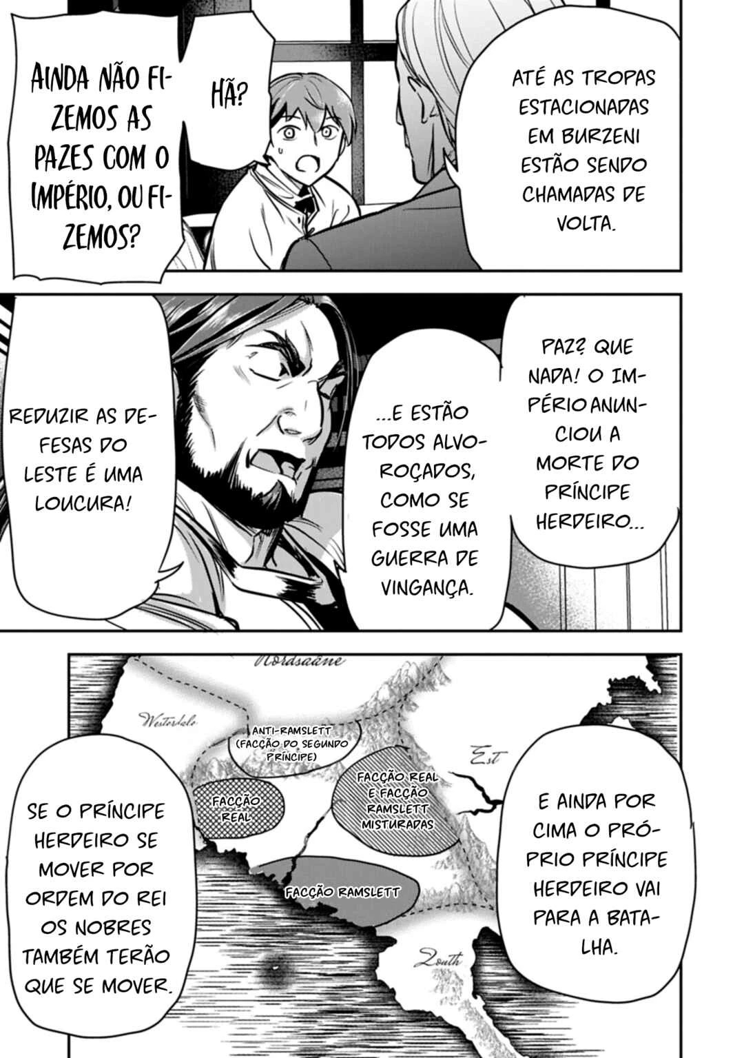 Chounin A wa Akuyaku Reijou o Doushitemo Sukuitai: Dobu to Sora to Koori no Himegimi — Cap. 47, pág. 23