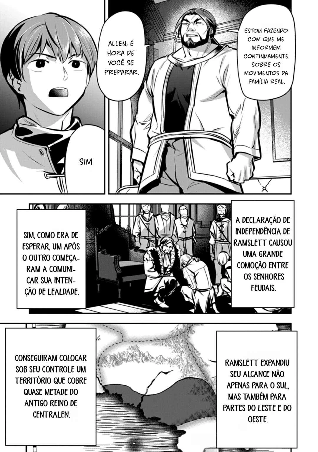 Chounin A wa Akuyaku Reijou o Doushitemo Sukuitai: Dobu to Sora to Koori no Himegimi — Cap. 48, pág. 3