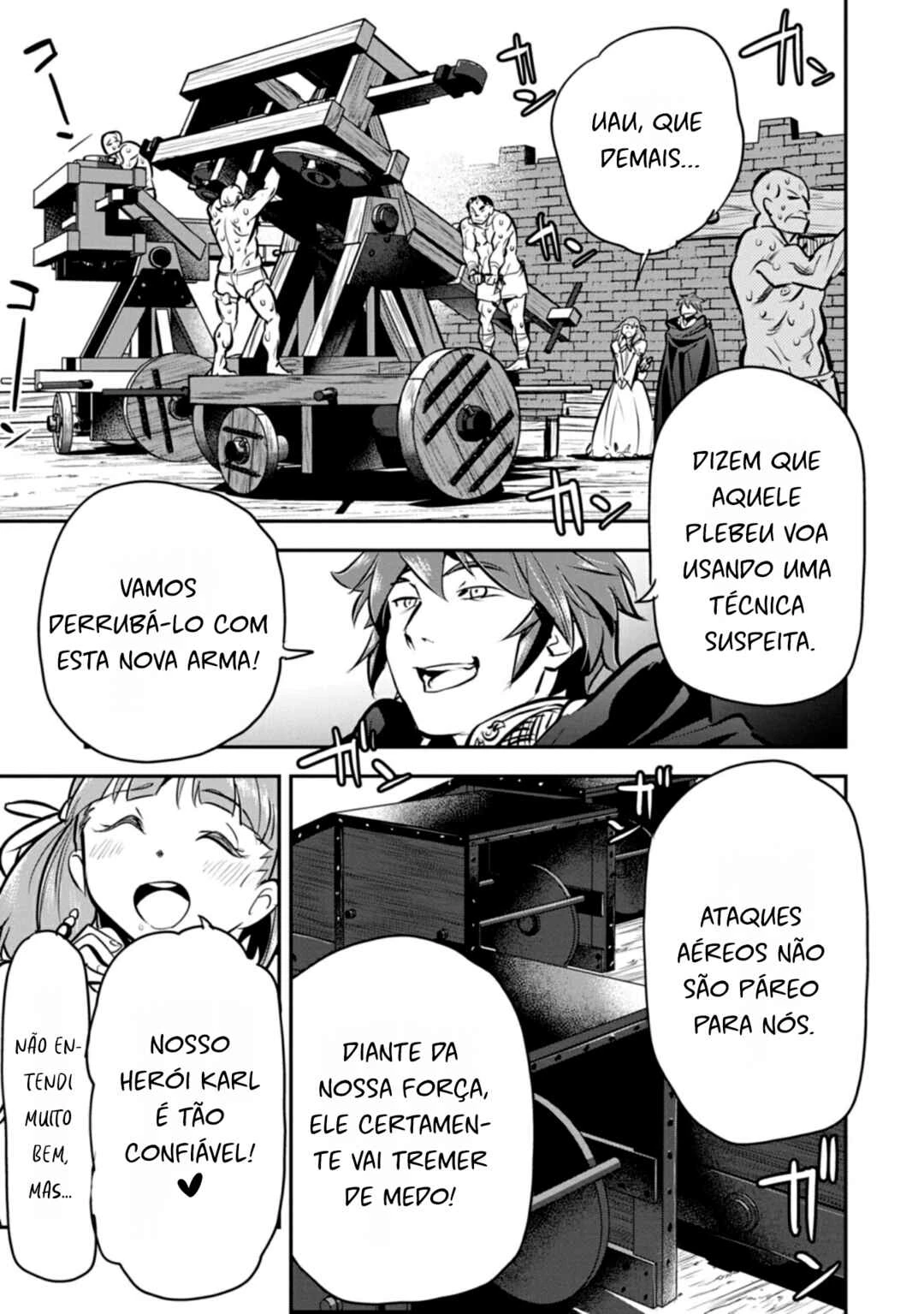 Chounin A wa Akuyaku Reijou o Doushitemo Sukuitai: Dobu to Sora to Koori no Himegimi — Cap. 48, pág. 9