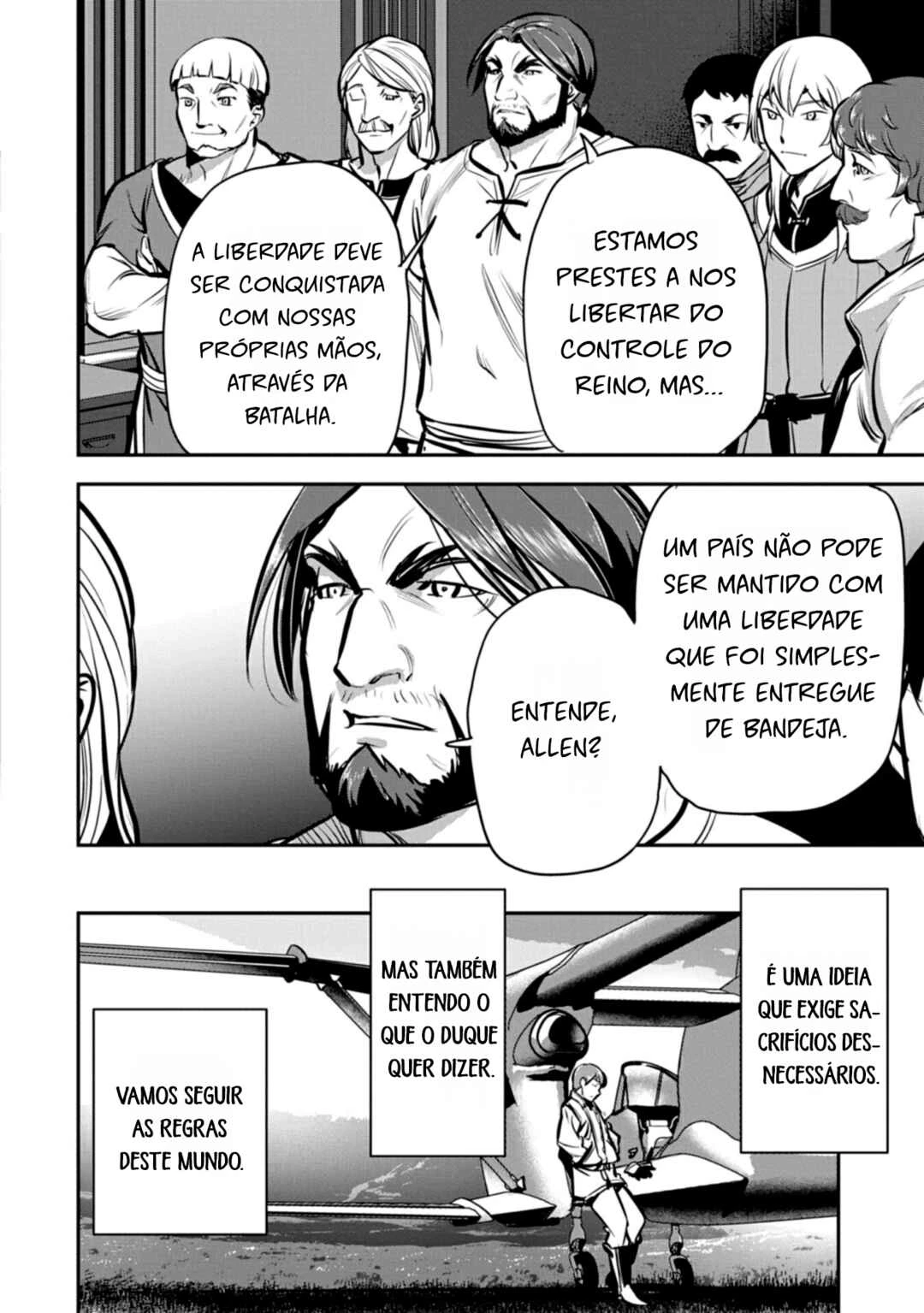 Chounin A wa Akuyaku Reijou o Doushitemo Sukuitai: Dobu to Sora to Koori no Himegimi — Cap. 48, pág. 14
