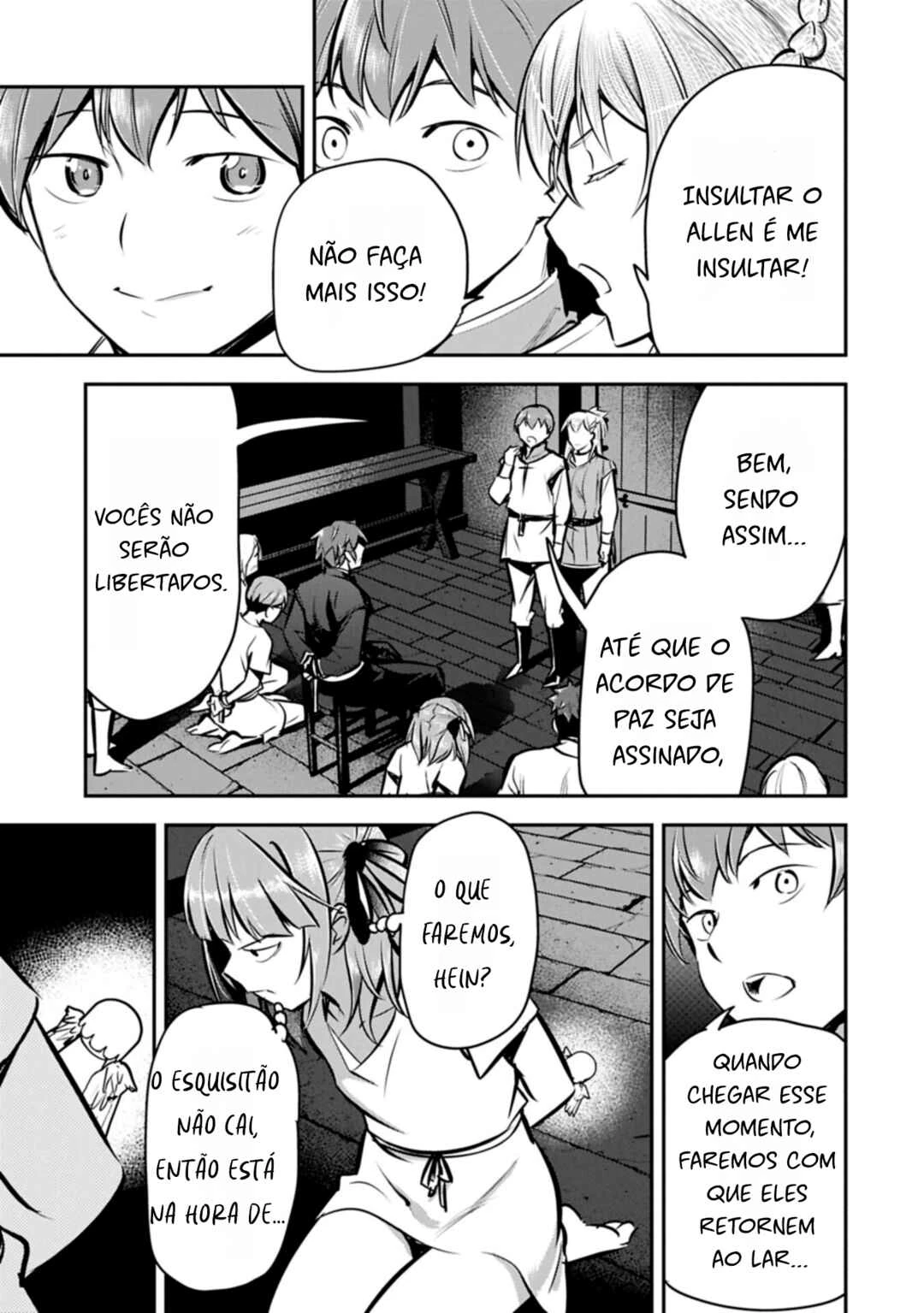 Chounin A wa Akuyaku Reijou o Doushitemo Sukuitai: Dobu to Sora to Koori no Himegimi — Cap. 49, pág. 11